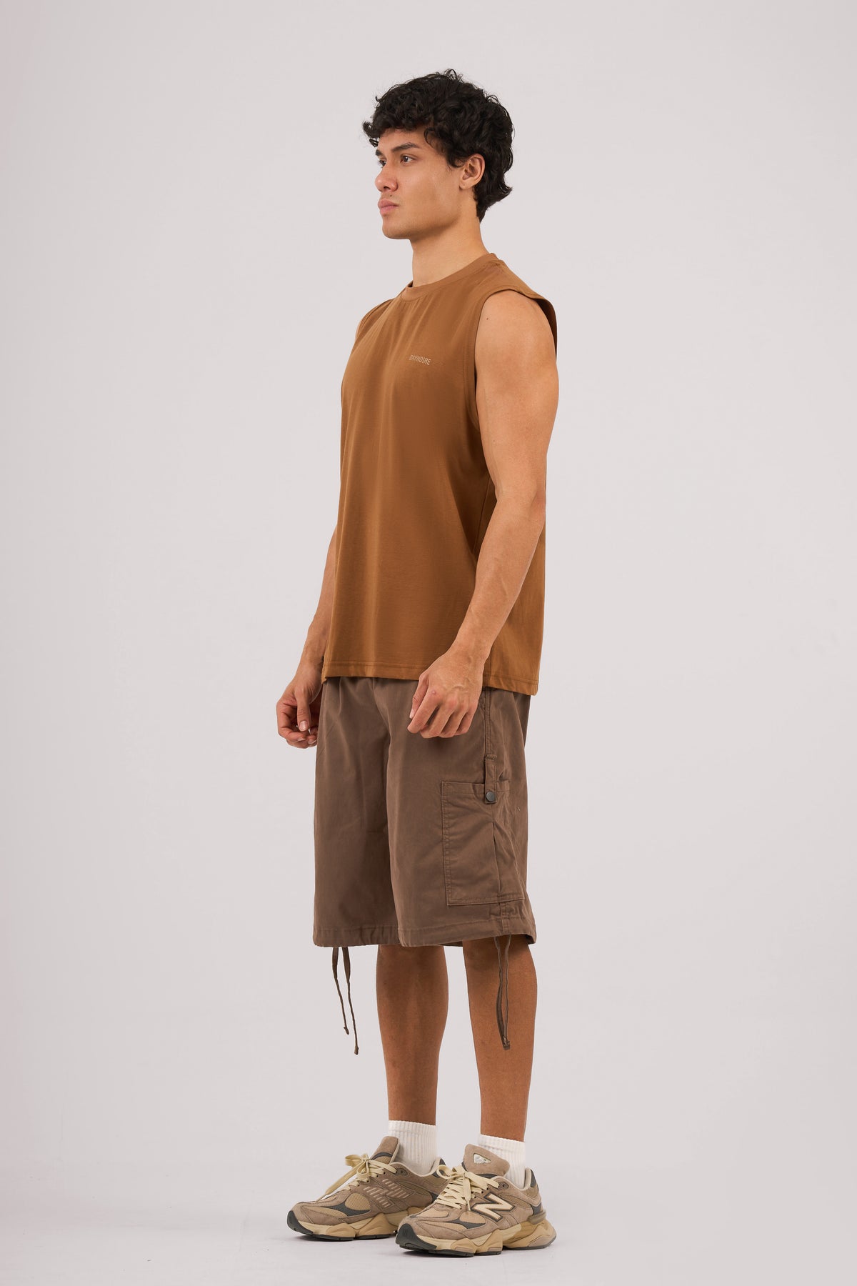 Brown Logo II PL Sleeveless T-shirt