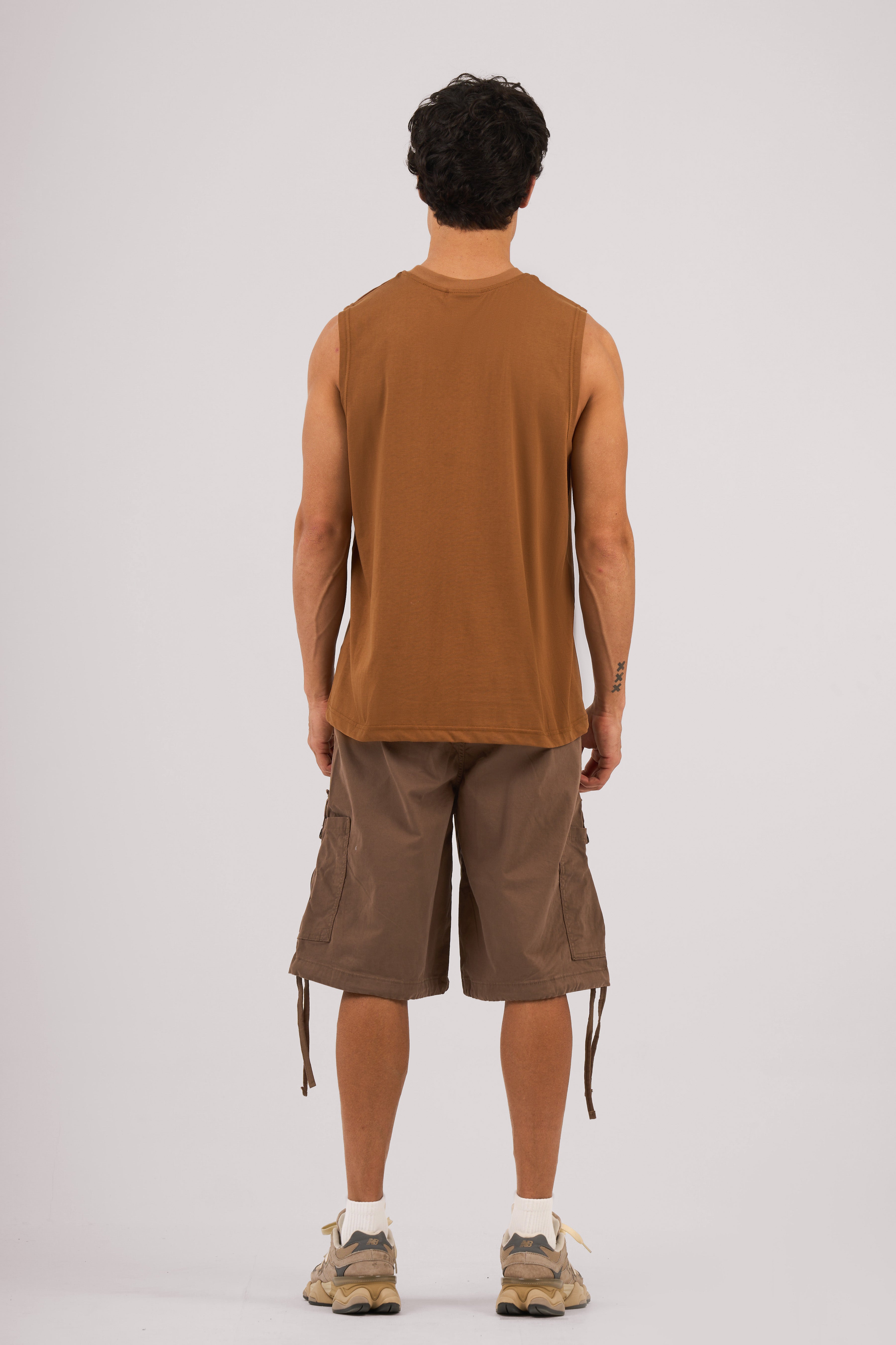 Brown Logo II PL Sleeveless T-shirt