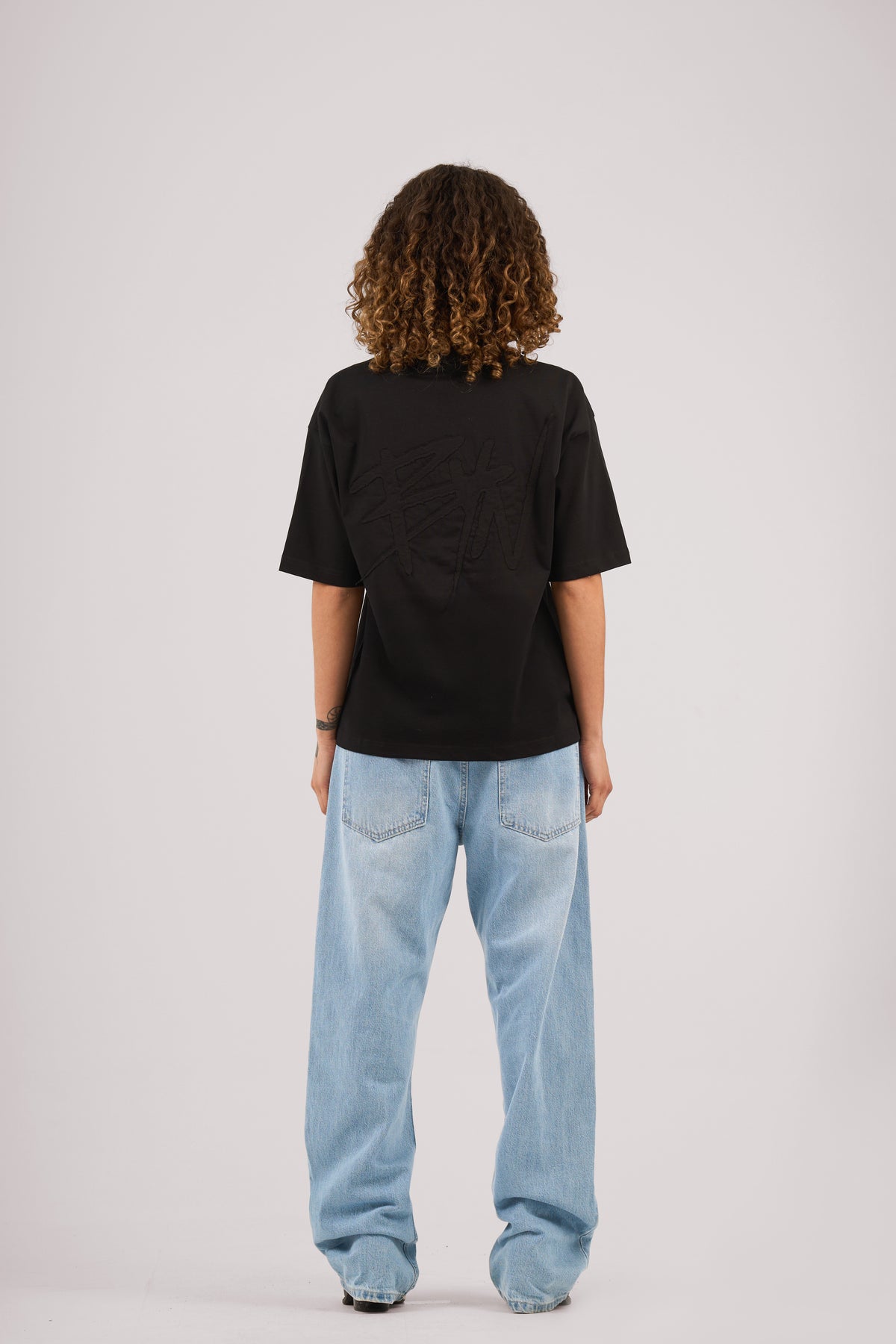 Black Varsity BYN Oversized T-shirt
