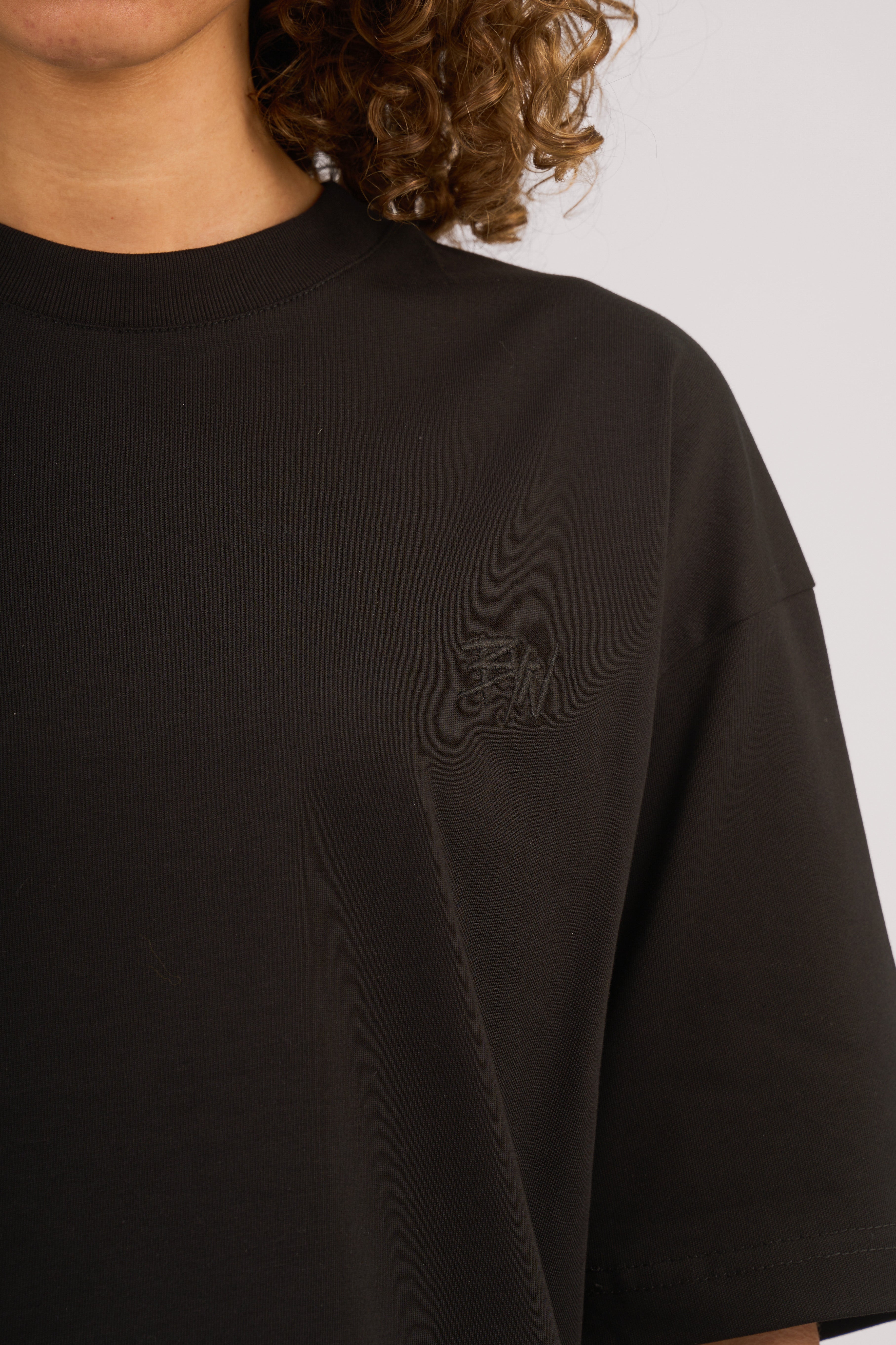 Black Varsity BYN Oversized T-shirt