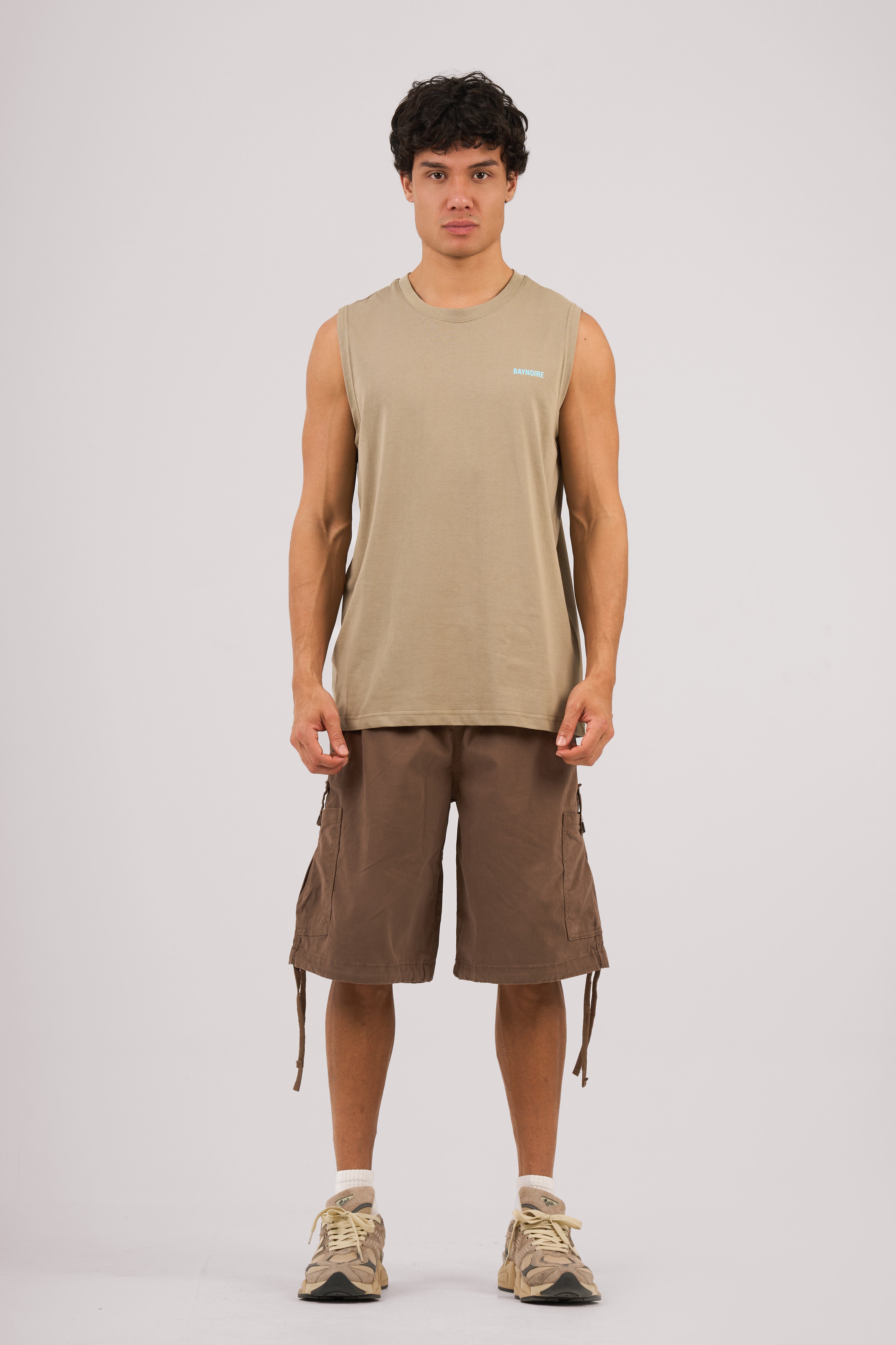 Brown Cargo Shorts