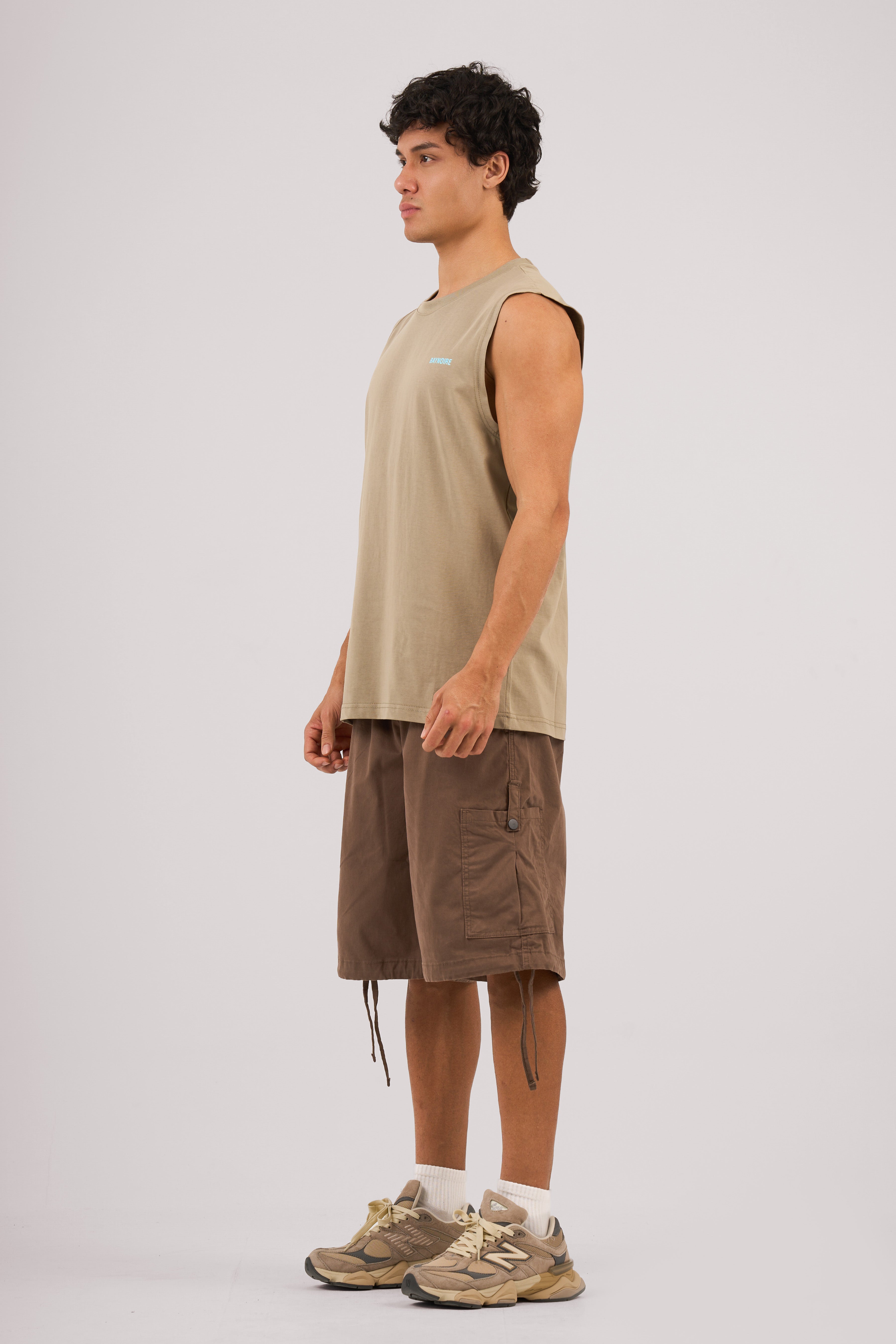 Brown Cargo Shorts