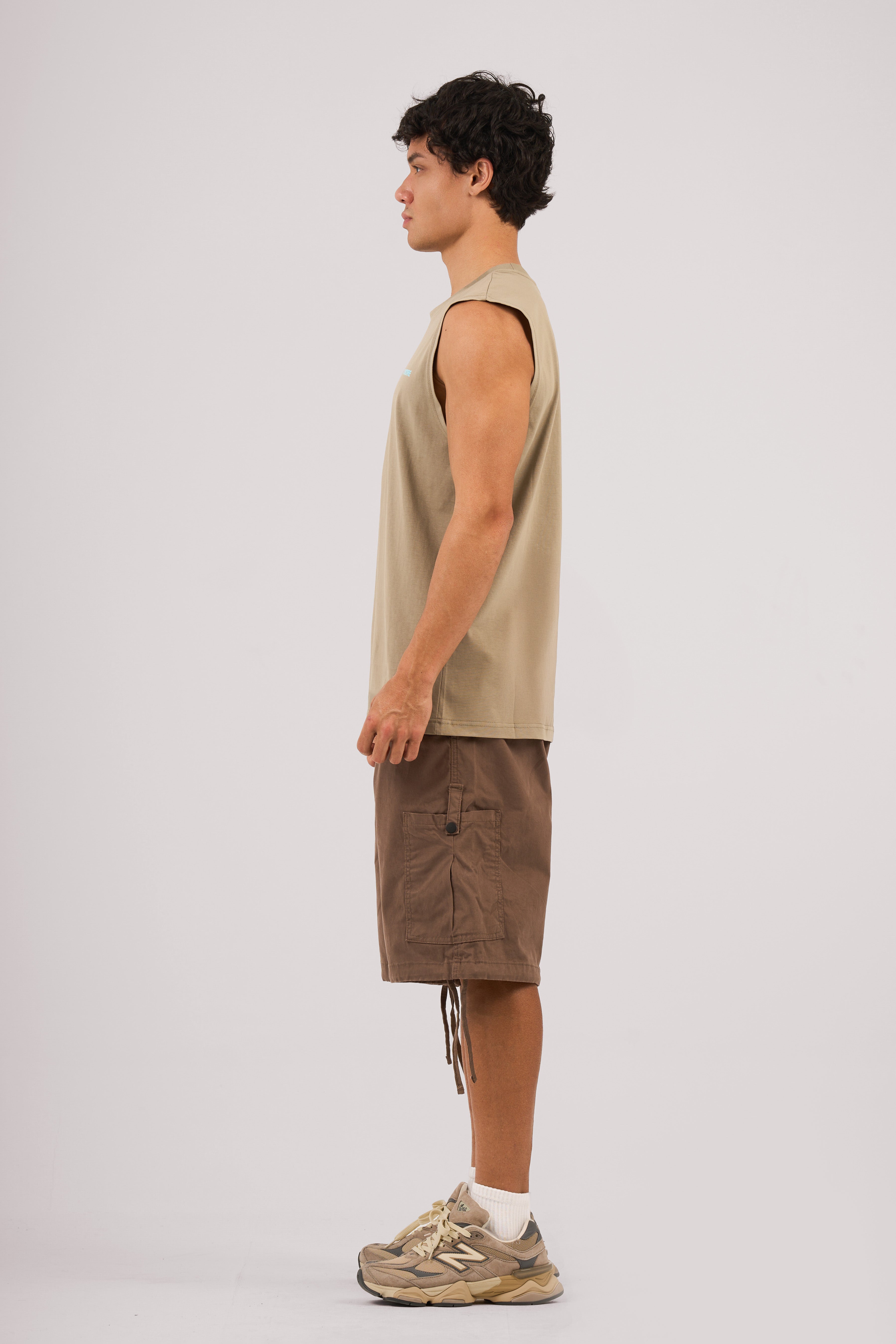 Brown Cargo Shorts