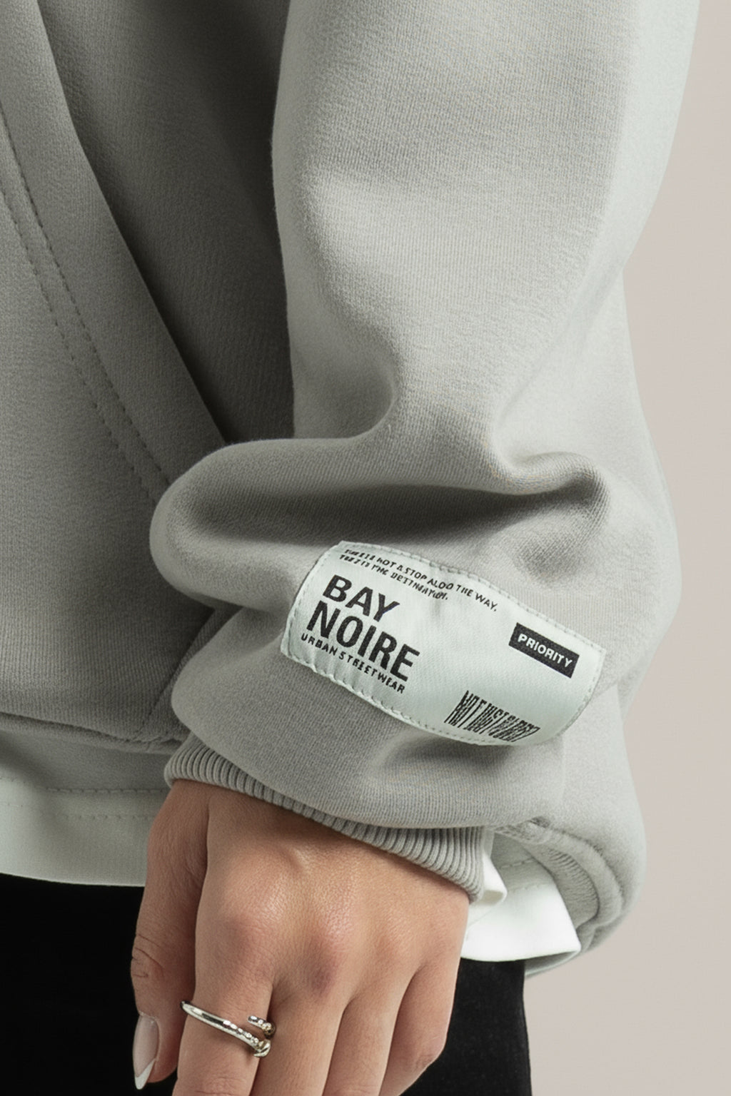 Iron Logo II PL Oversized Hoodie