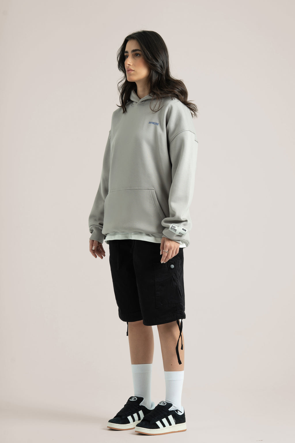 Iron Logo II PL Oversized Hoodie