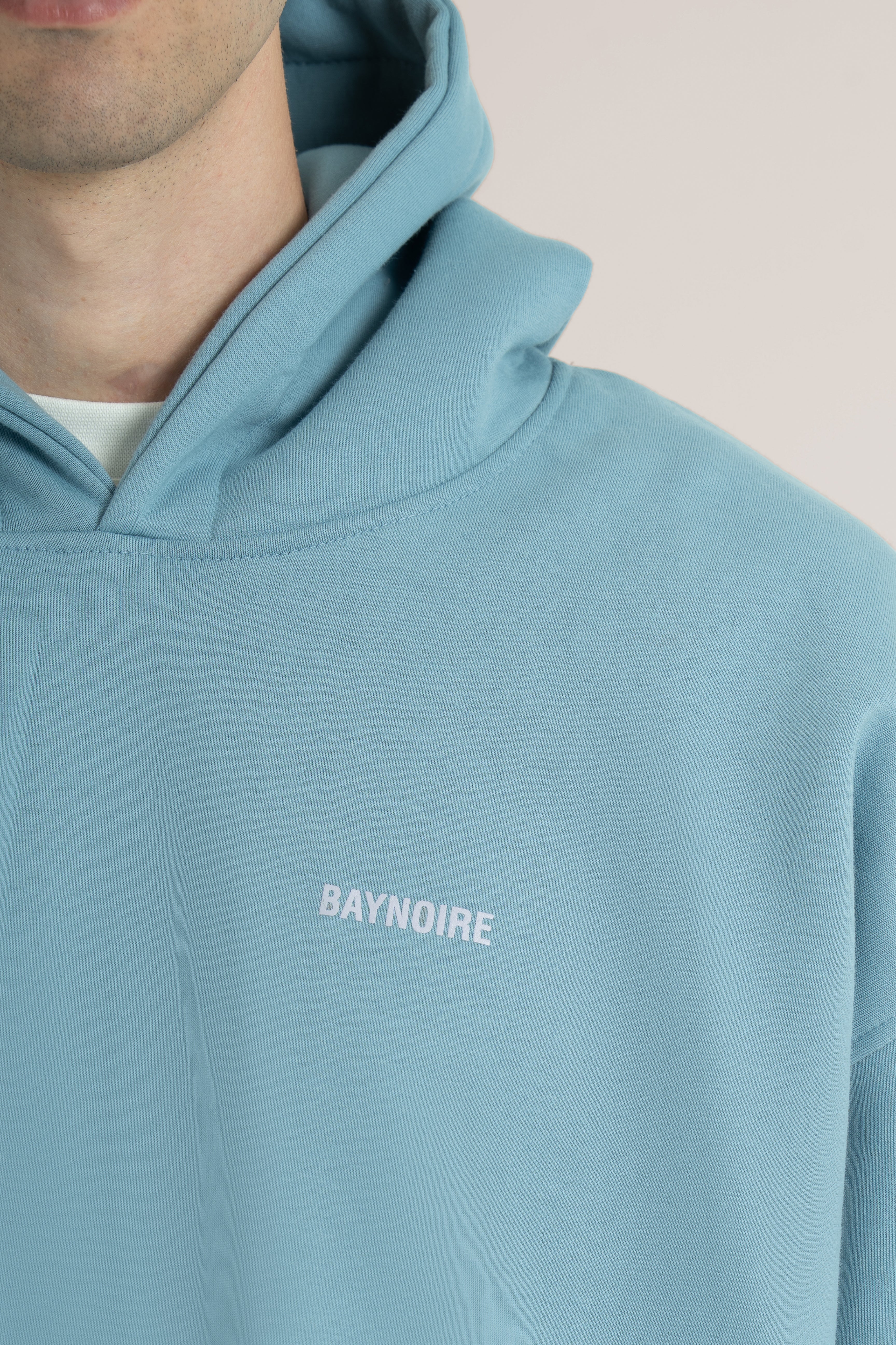 Baby Blue Logo II PL Oversized Hoodie