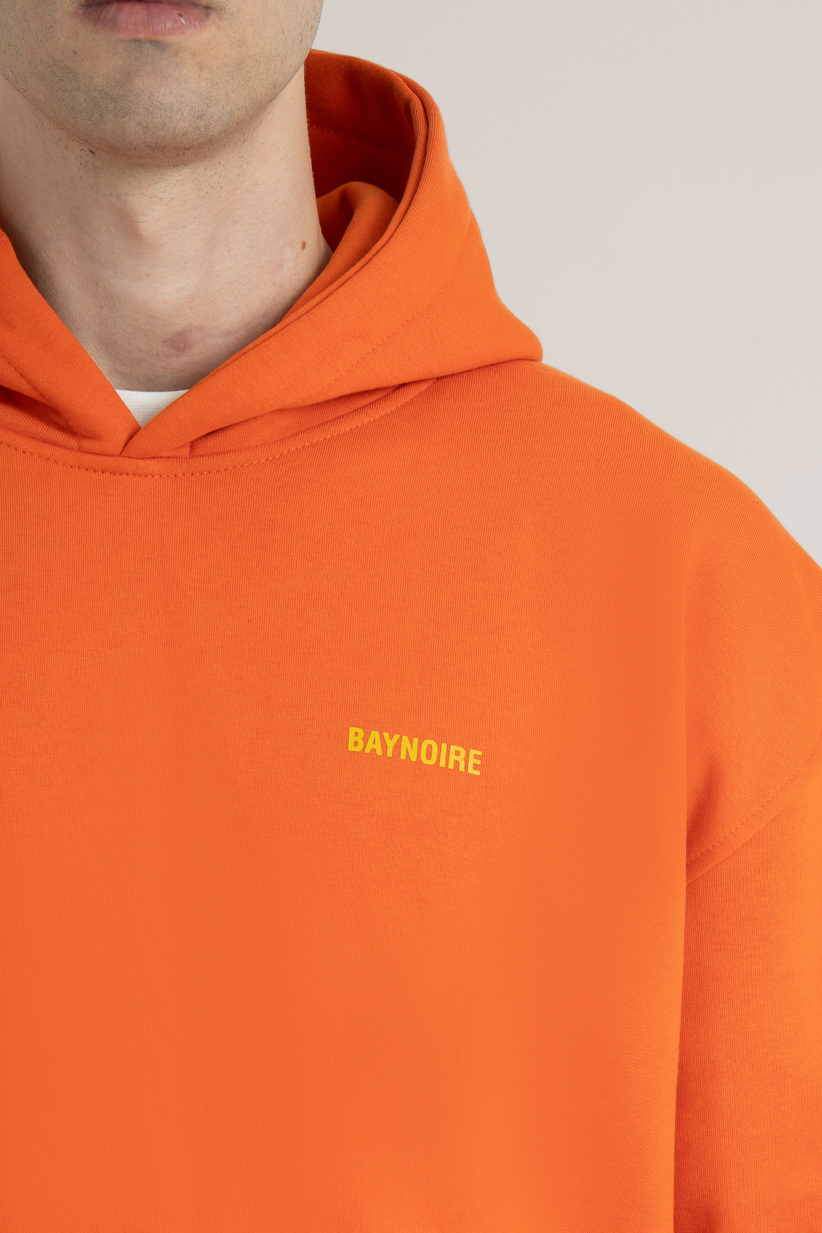 Orange Logo II PL Oversized Hoodie