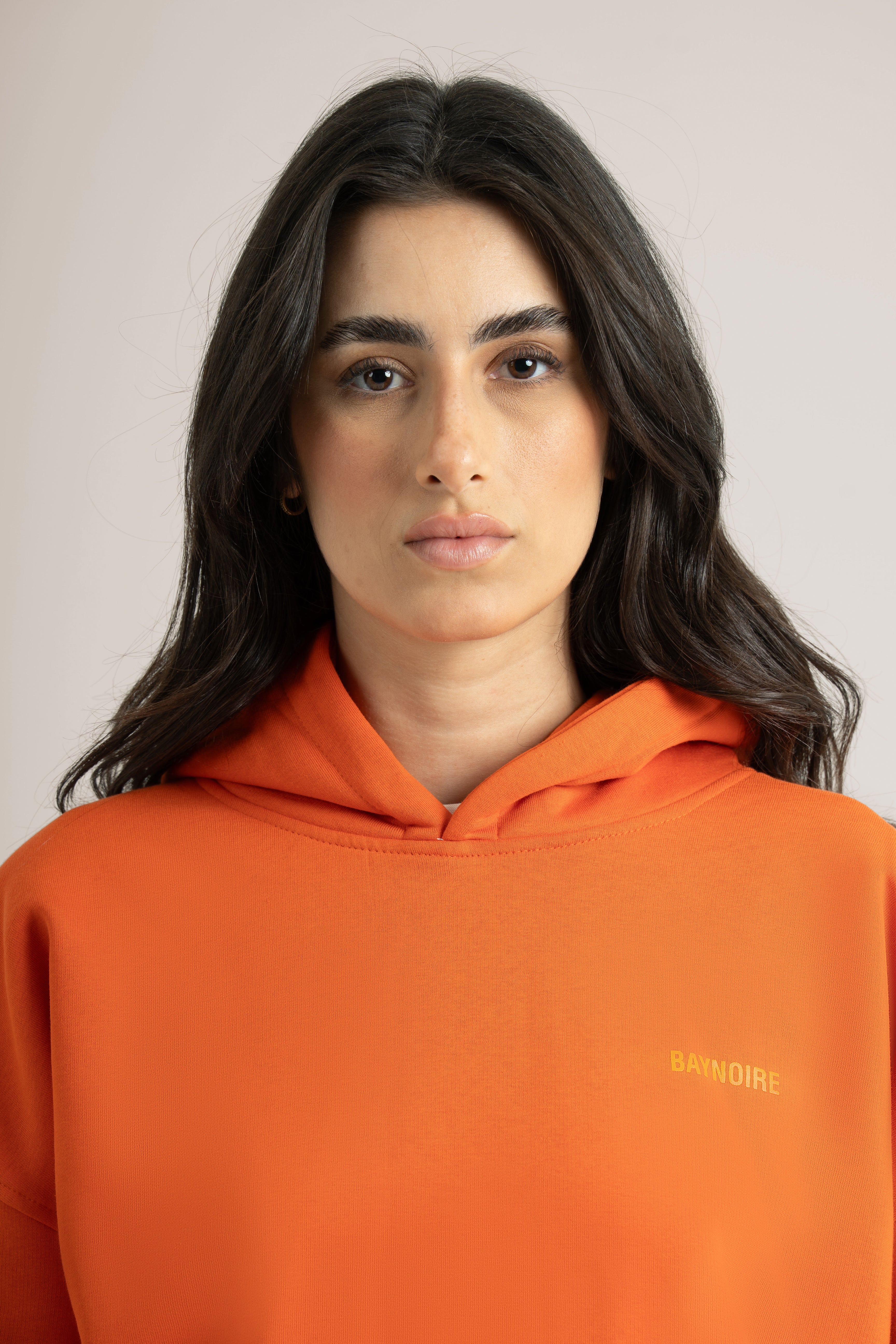 Orange Logo II PL Oversized Hoodie