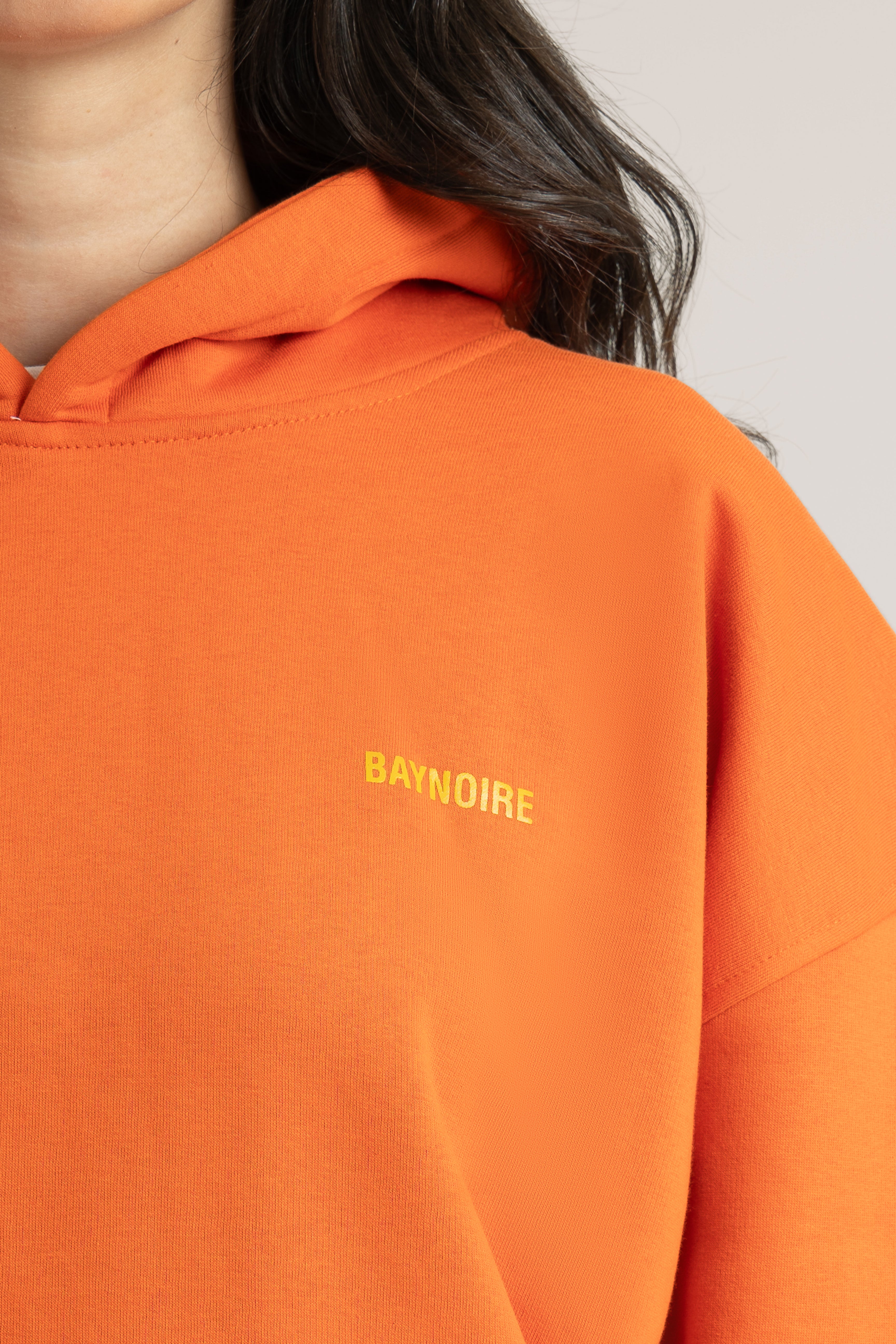 Orange Logo II PL Oversized Hoodie