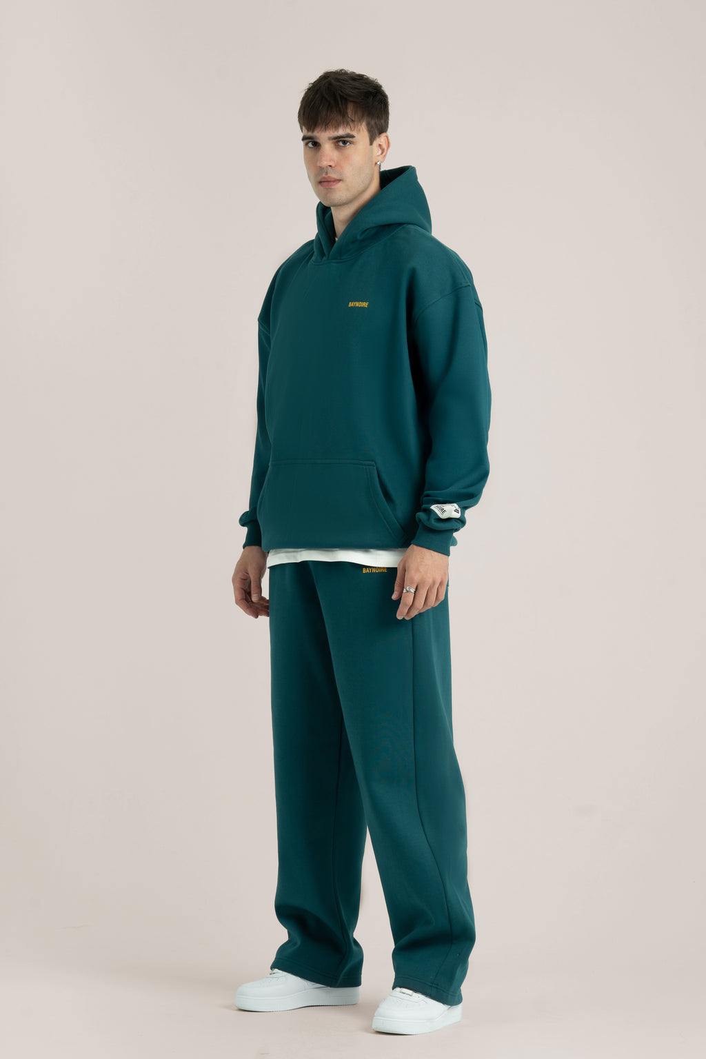 Teal Logo II PL Oversized Hoodie