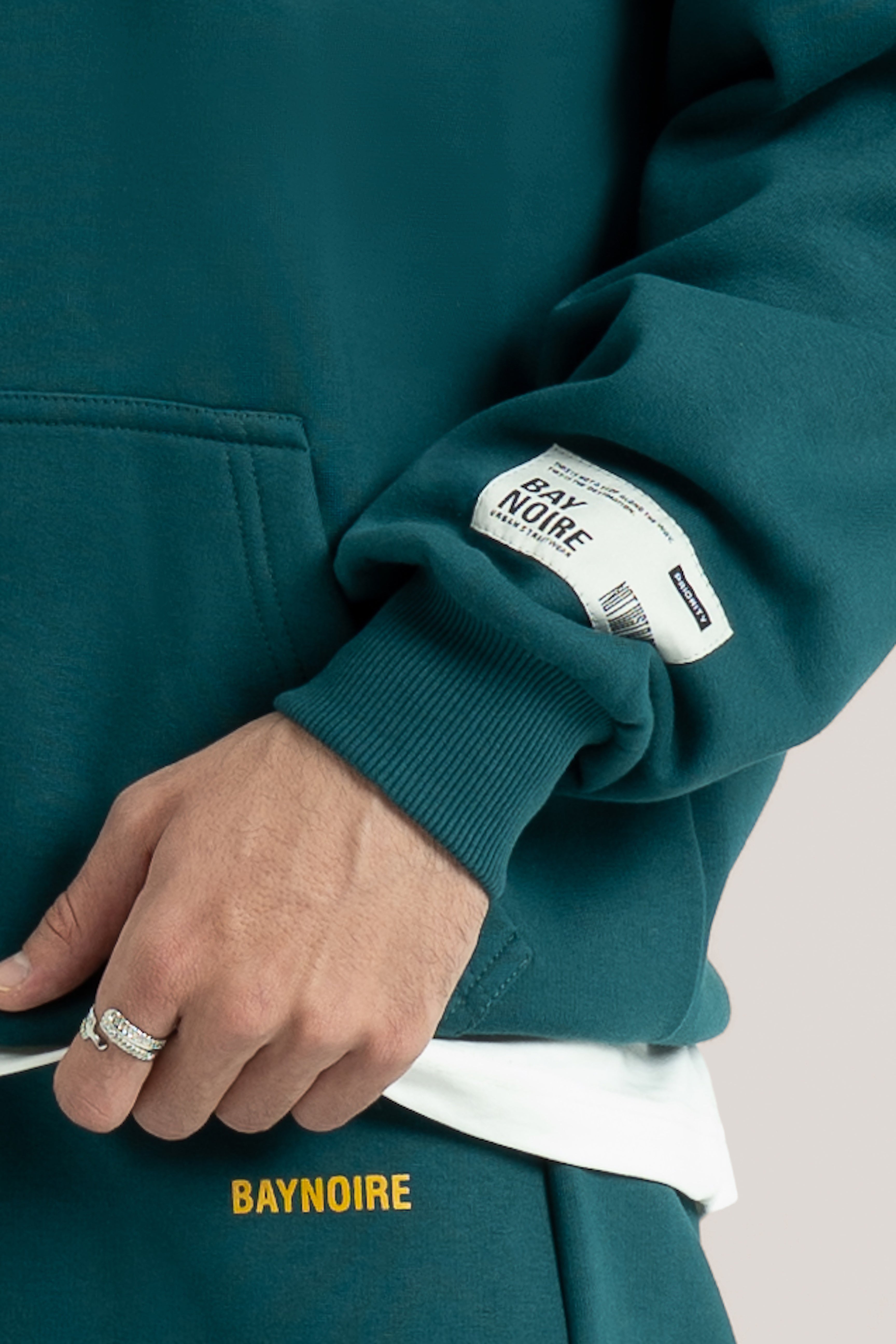 Teal Logo II PL Oversized Hoodie