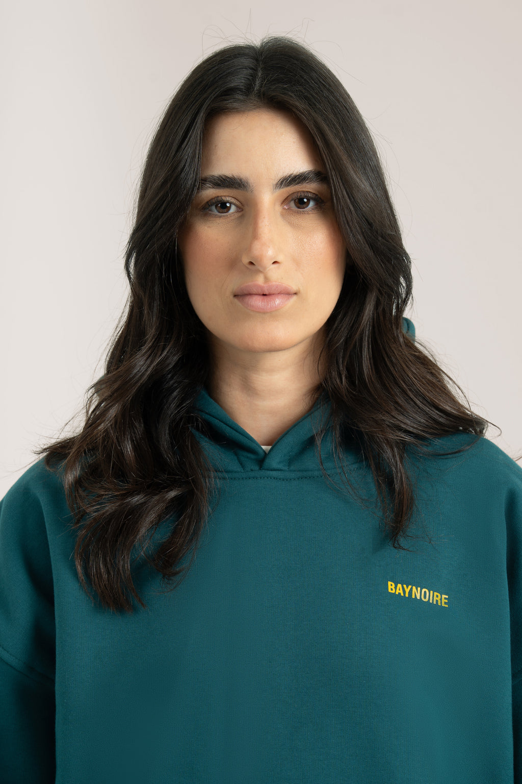 Teal Logo II PL Oversized Hoodie