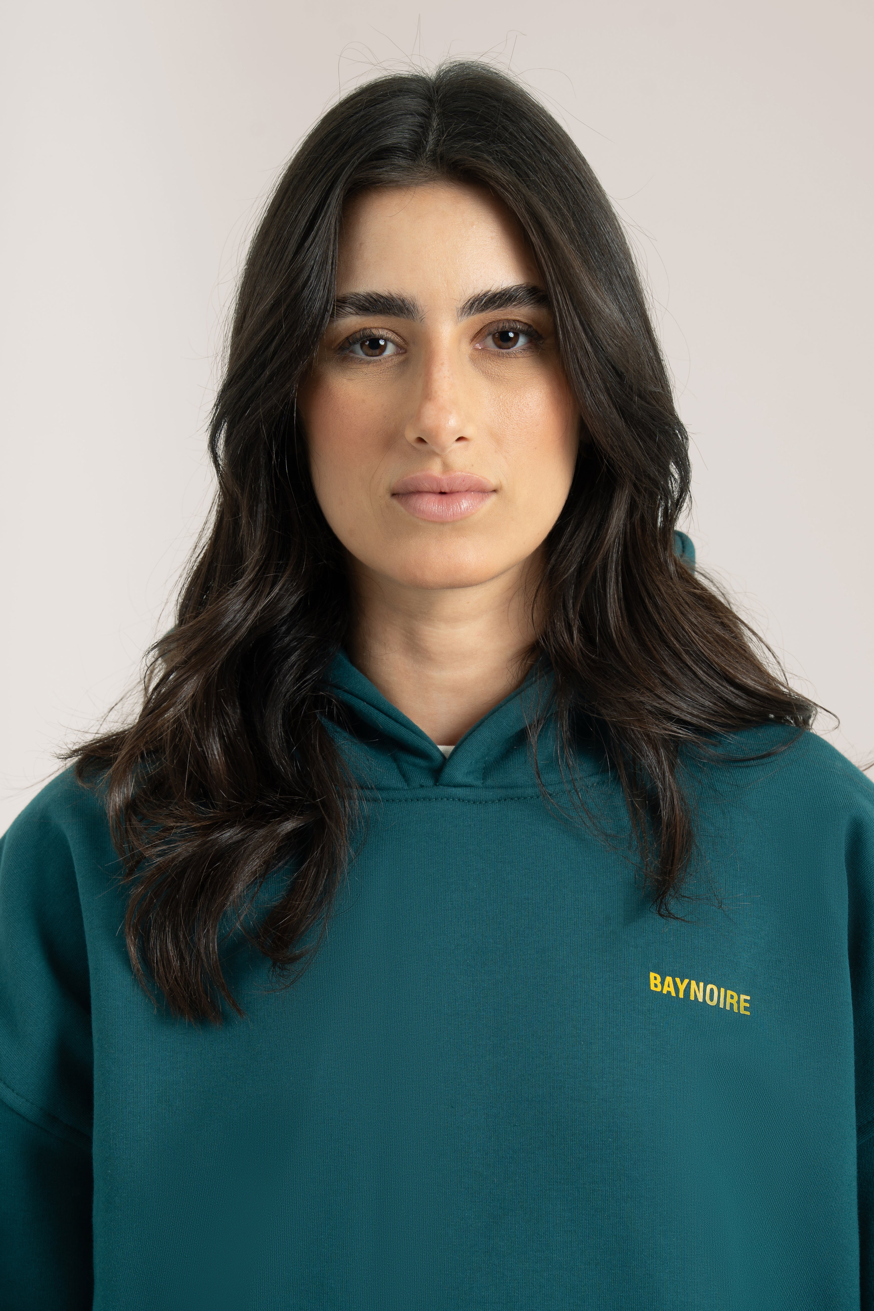 Teal Logo II PL Oversized Hoodie