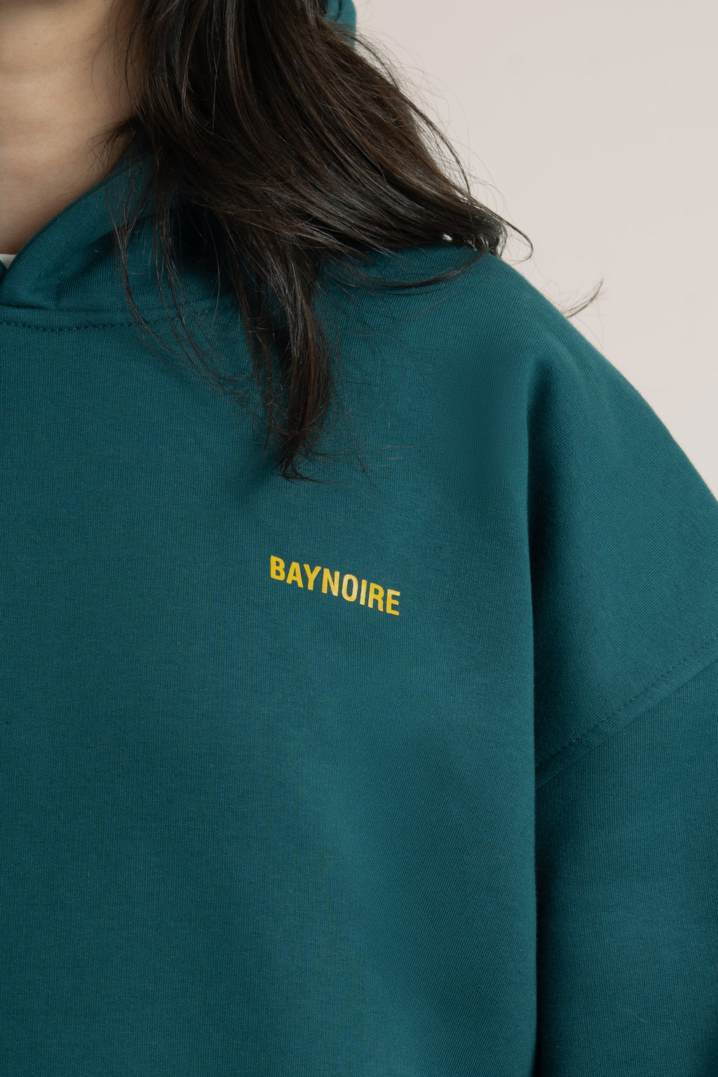 Teal Logo II PL Oversized Hoodie