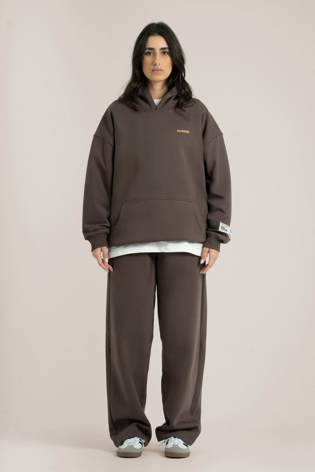 Brown Logo II PL Oversized Sweatpants