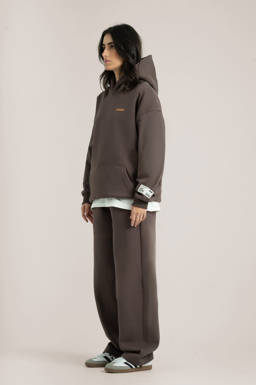 Brown Logo II PL Oversized Sweatpants