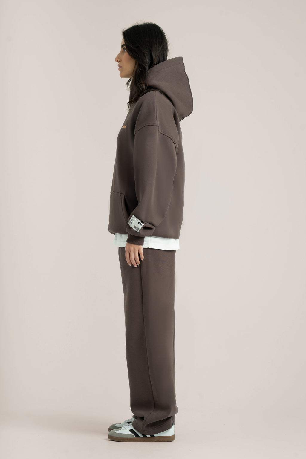 Brown Logo II PL Oversized Sweatpants