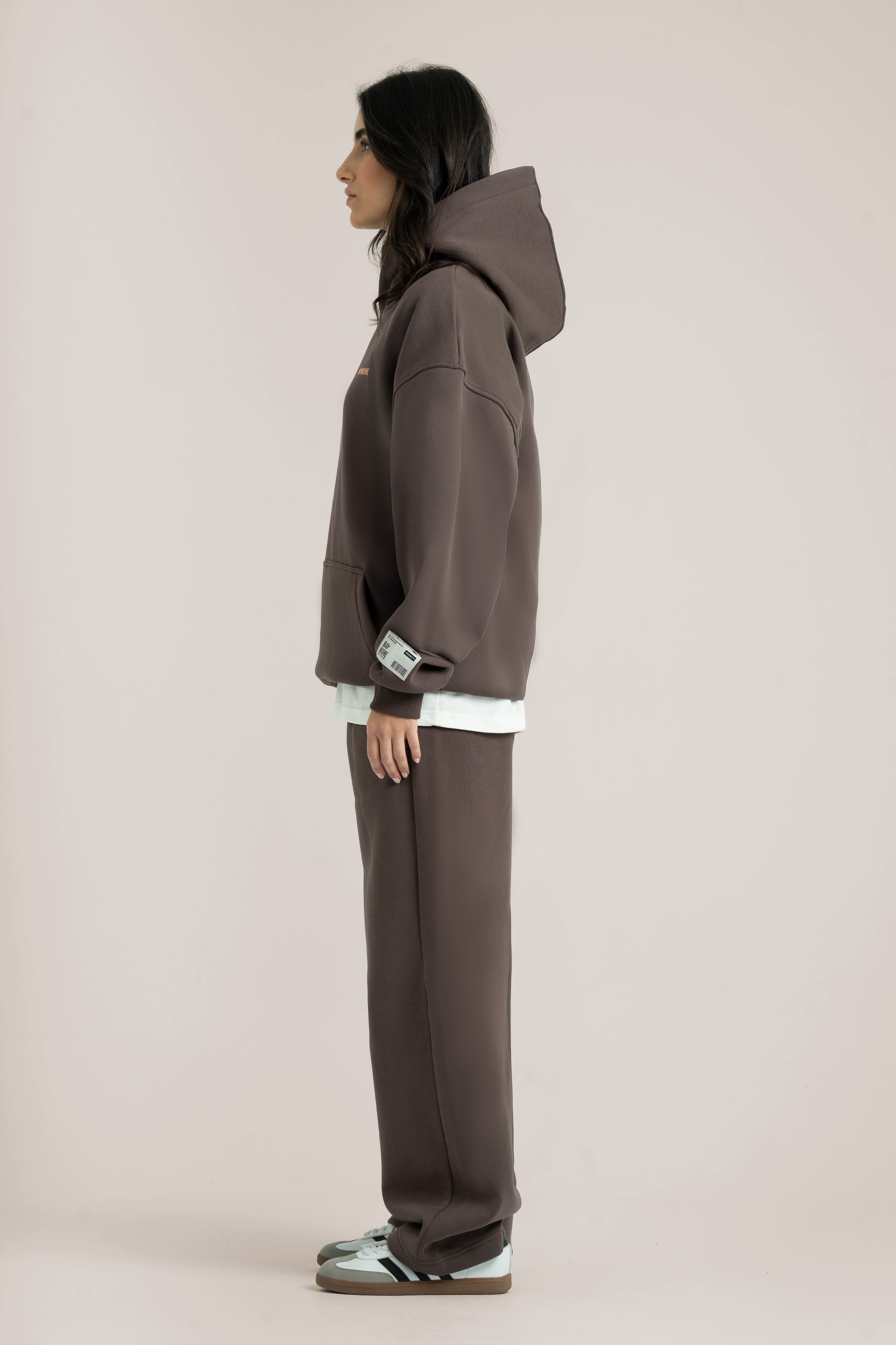 Brown Logo II PL Oversized Sweatpants