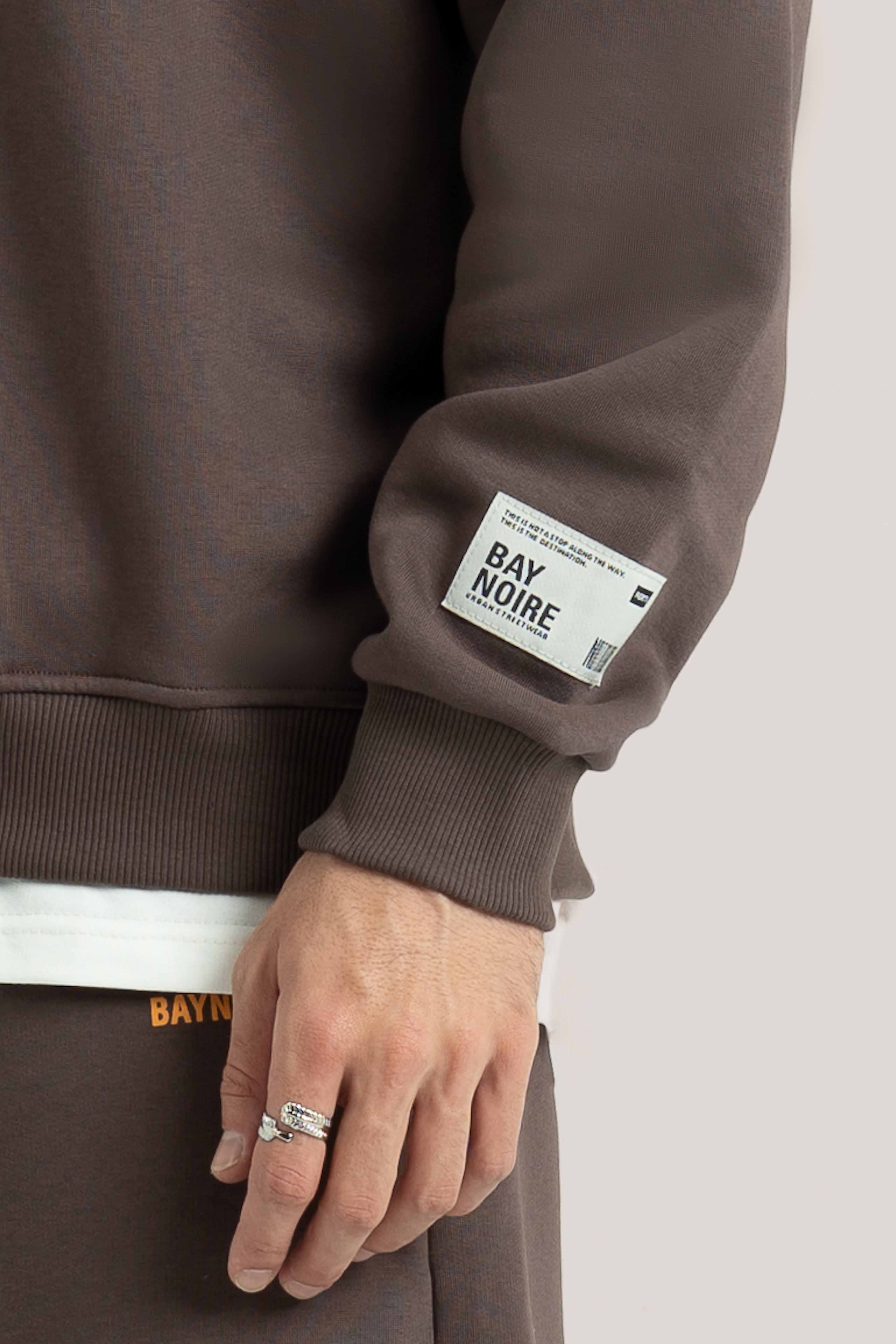 Brown Logo II PL Oversized Sweatshirt