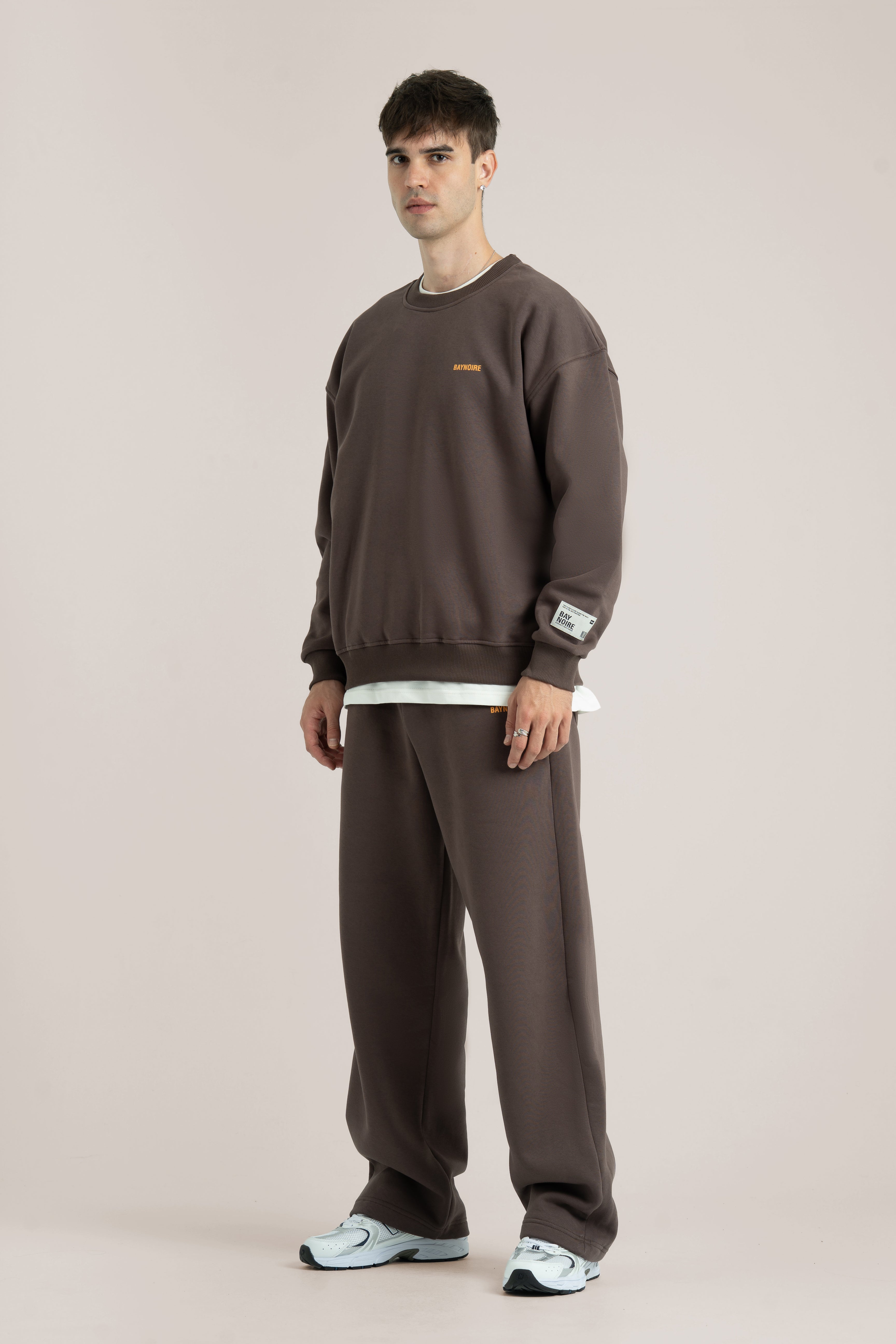 Brown Logo II PL Oversized Sweatshirt