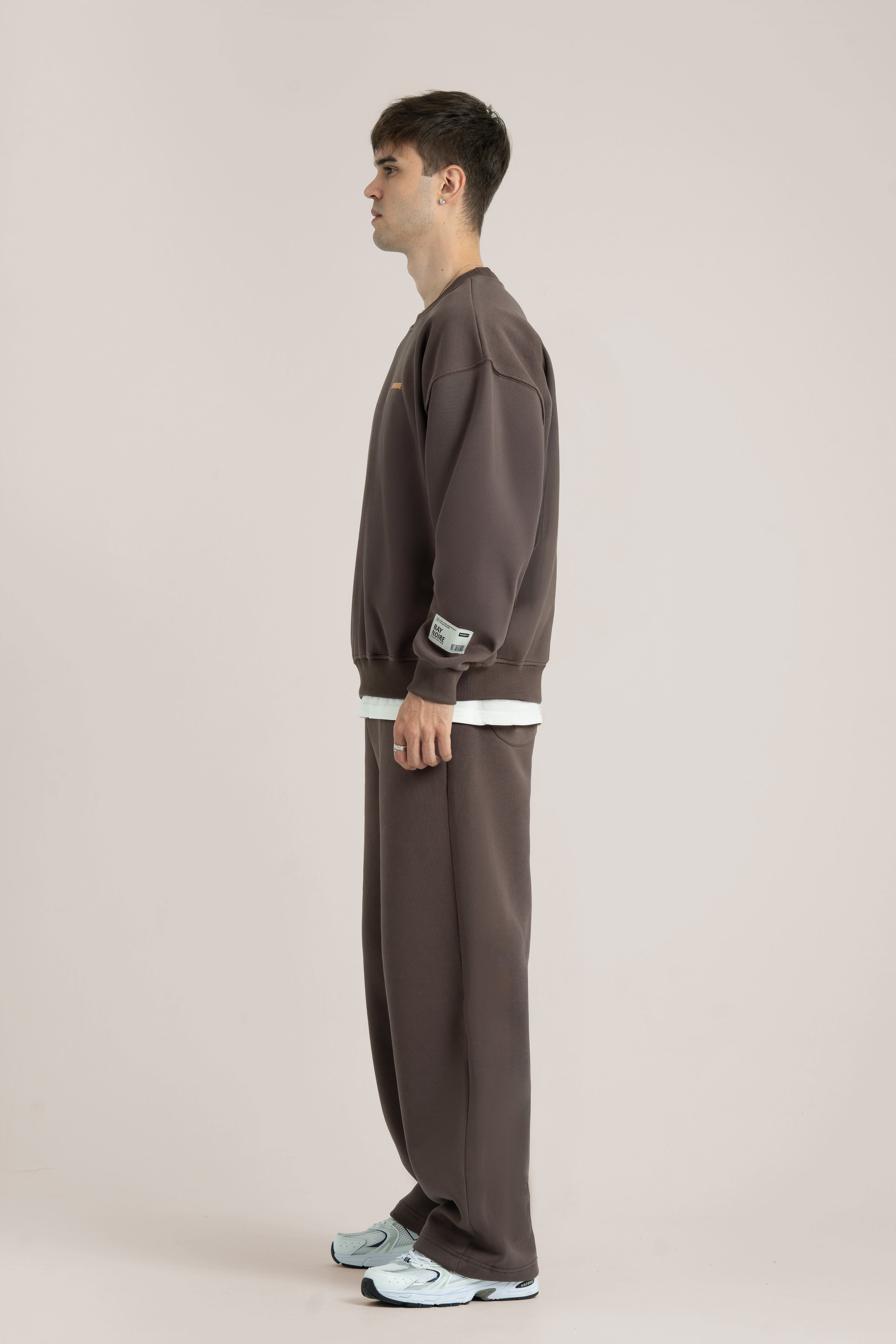 Brown Logo II PL Oversized Sweatshirt