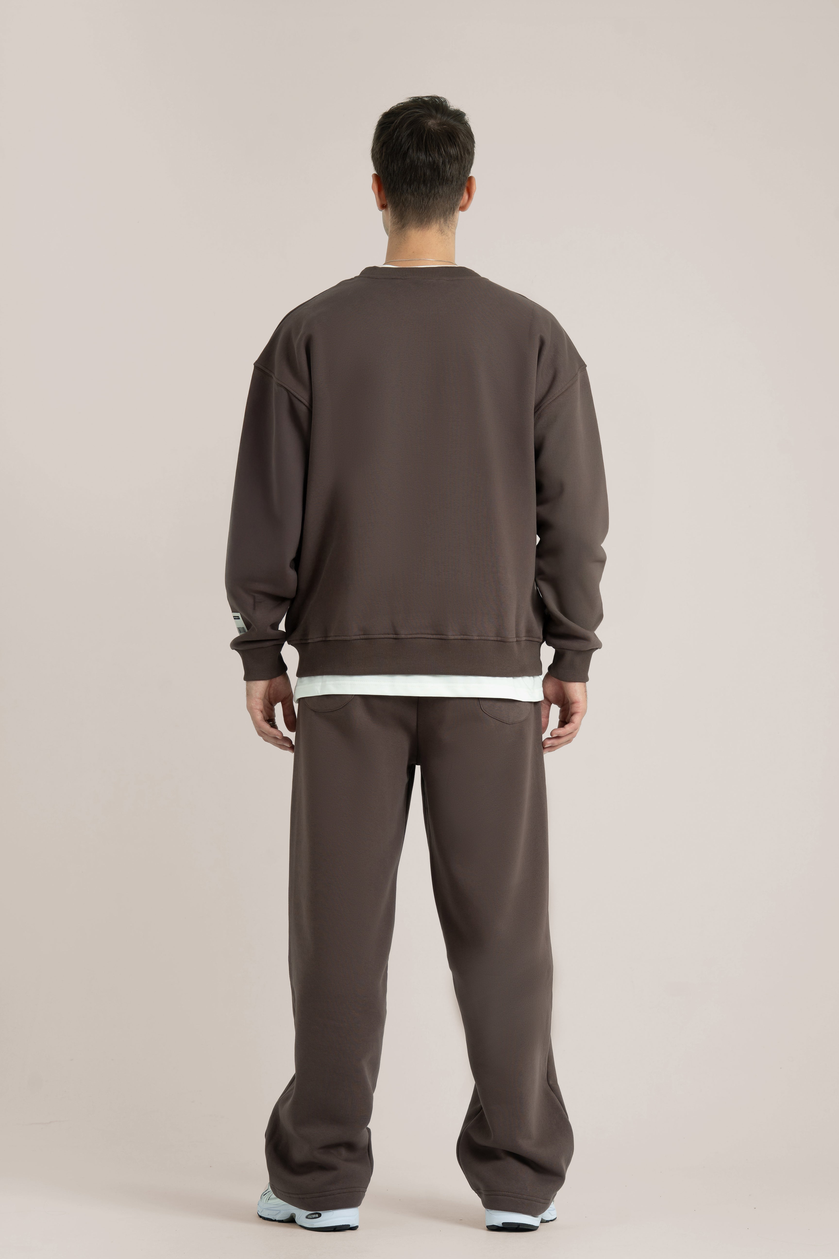 Brown Logo II PL Oversized Sweatshirt