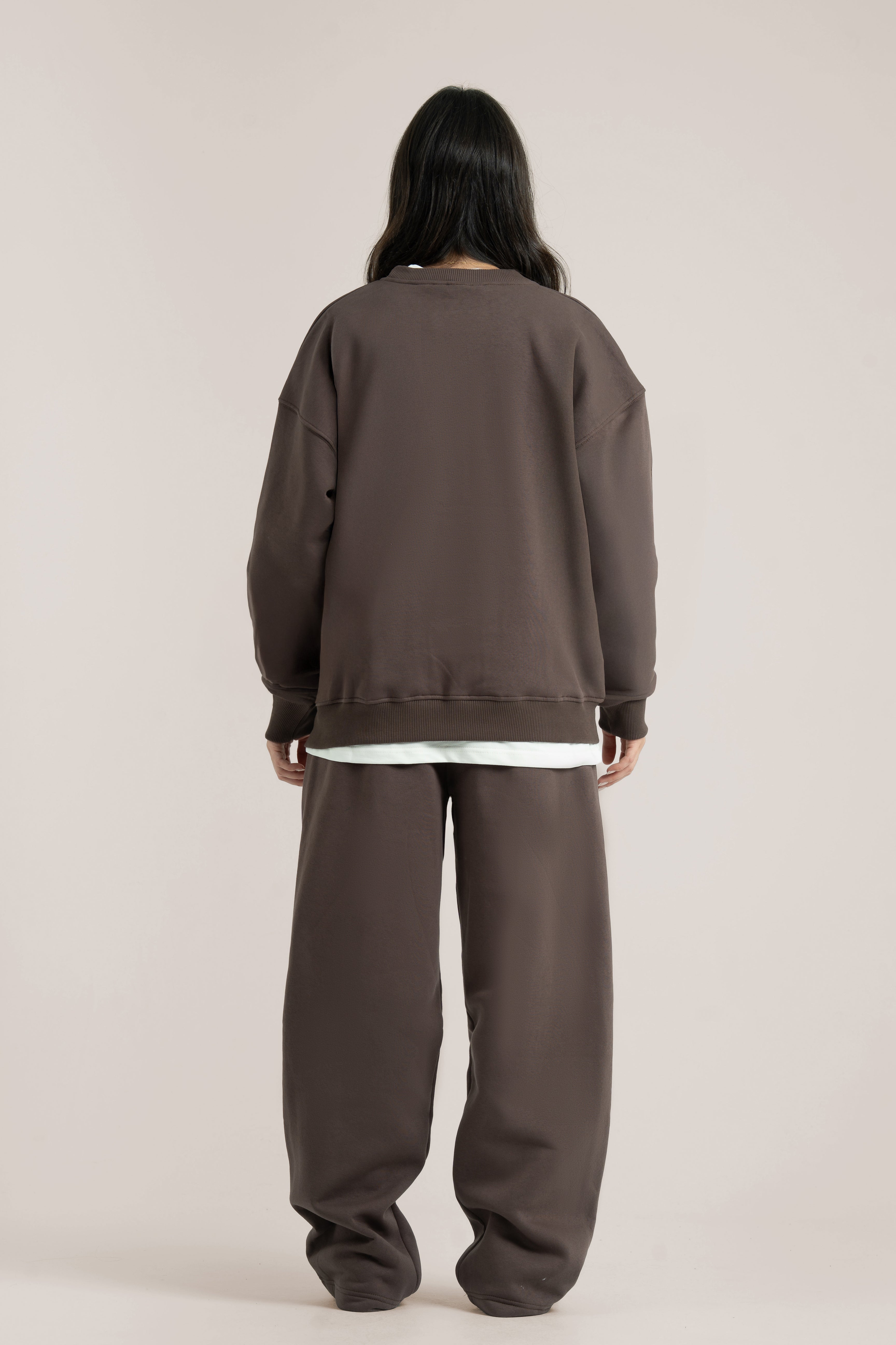 Brown Logo II PL Oversized Sweatshirt