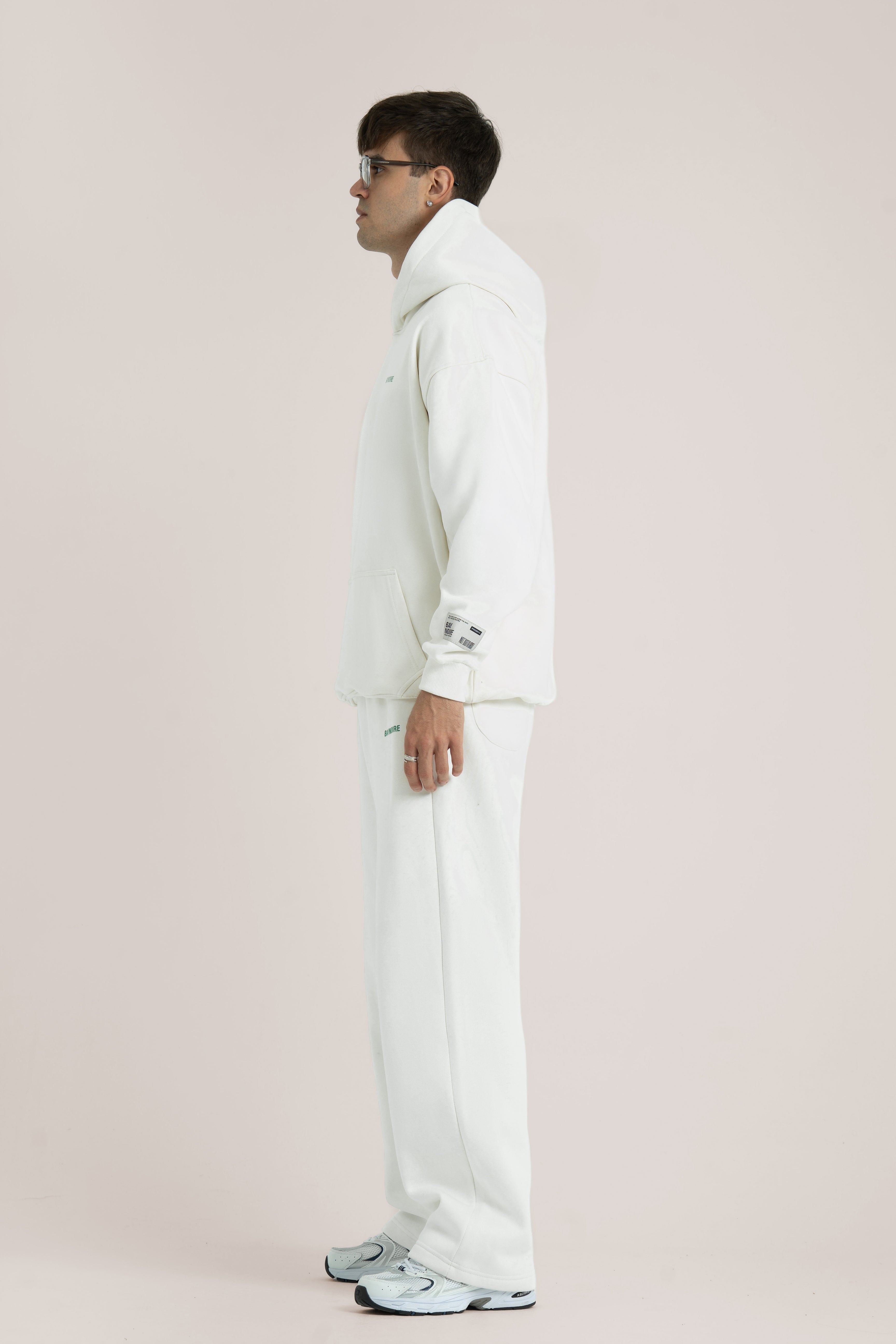 White Logo II PL Oversized Sweatpants