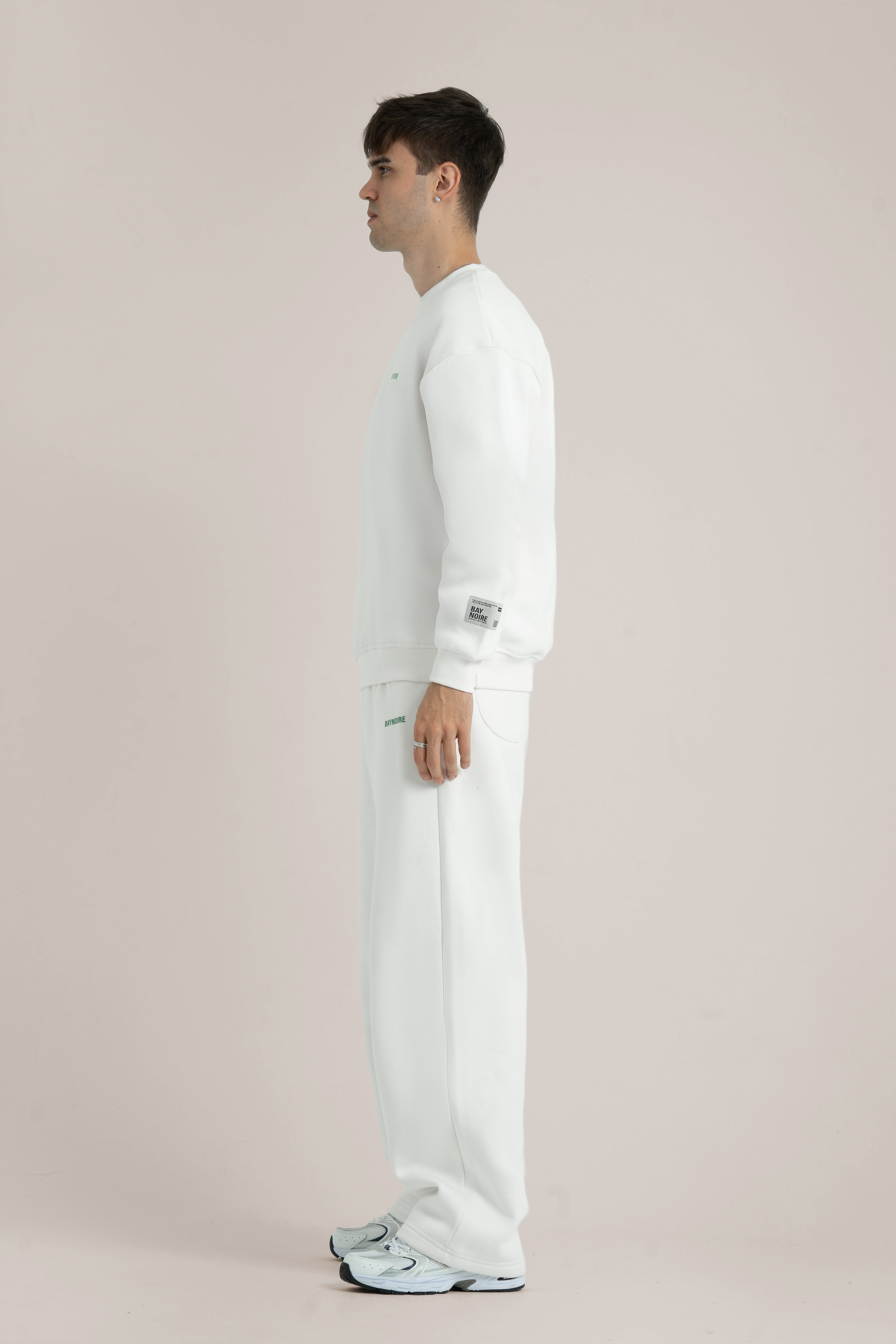 White Logo II PL Oversized Sweatshirt