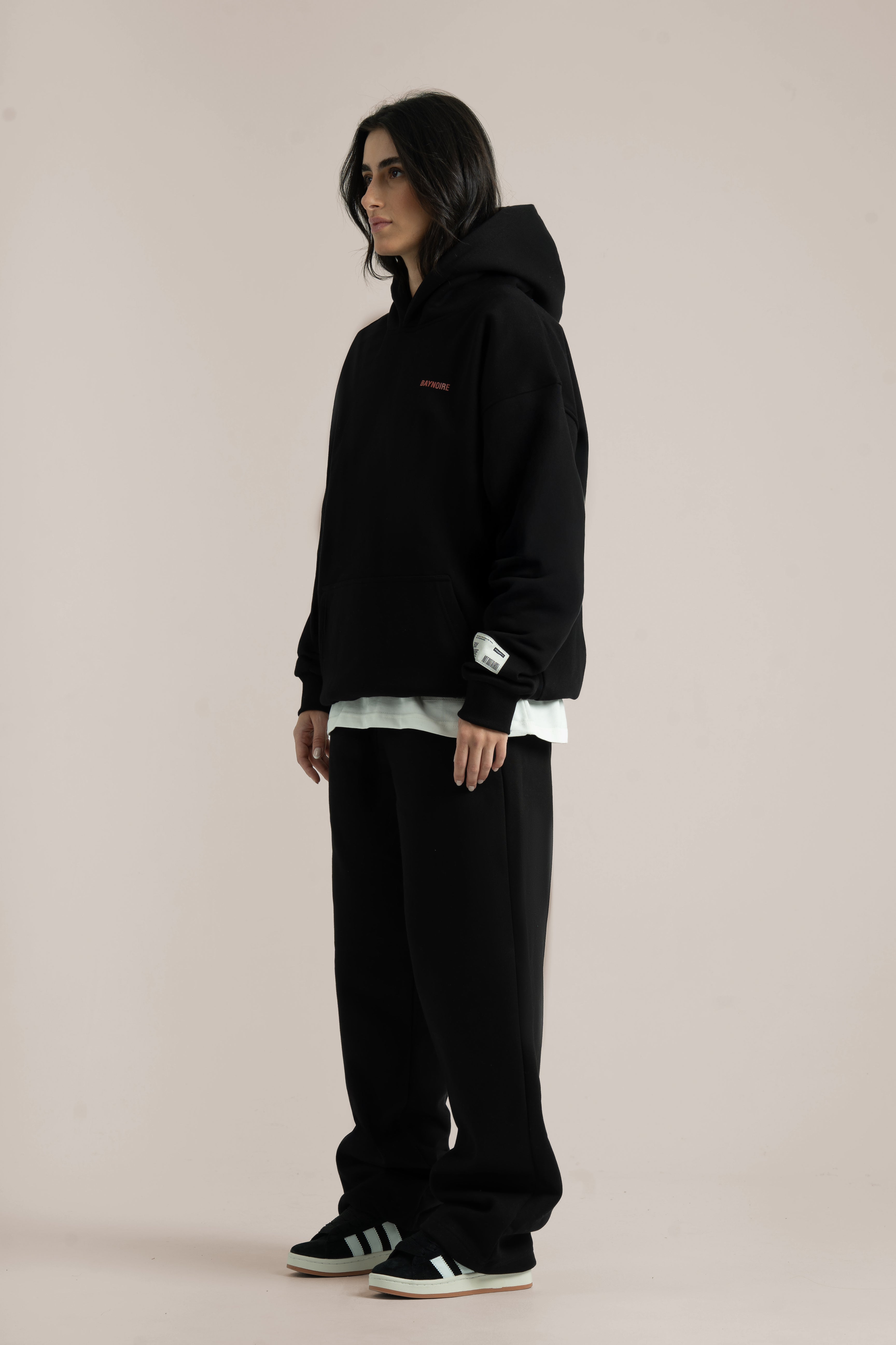 Black Logo II PL Oversized Sweatpants
