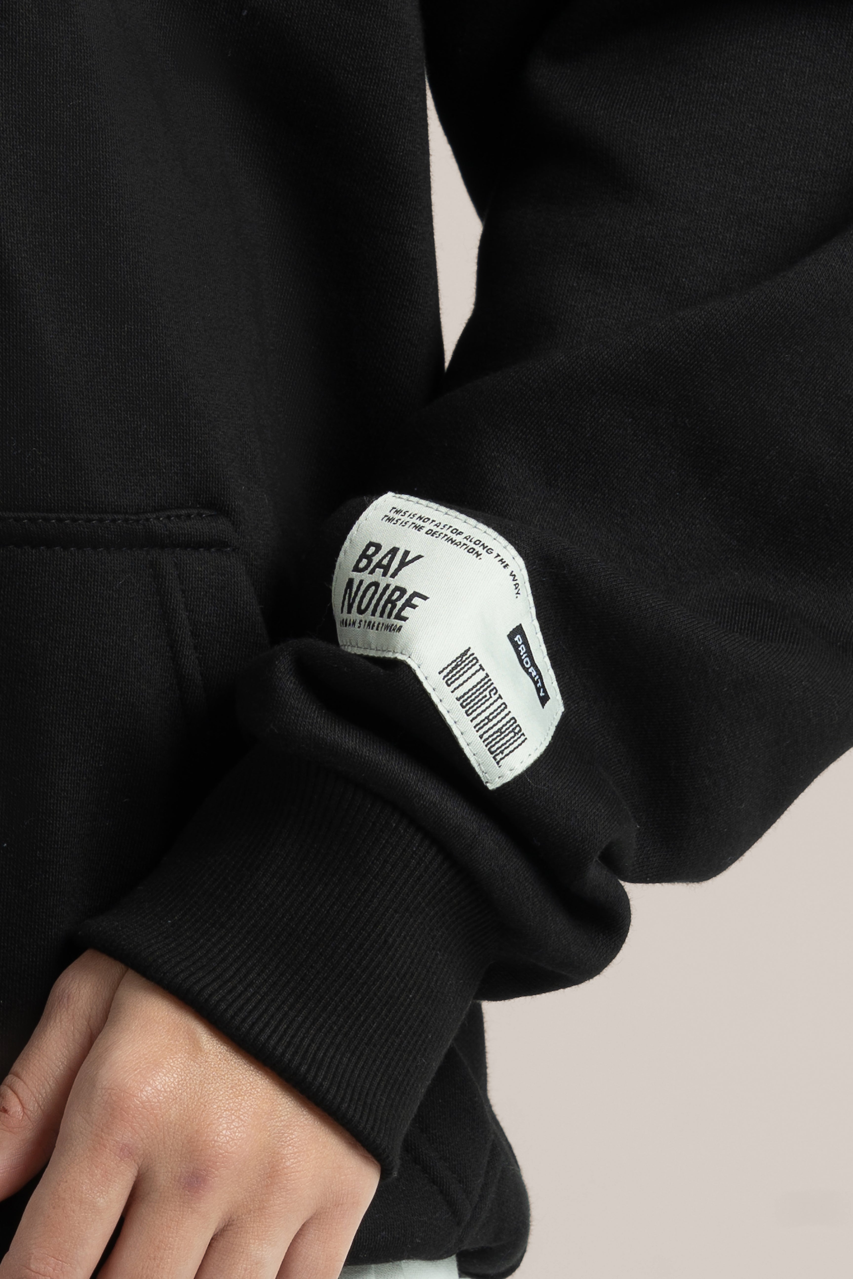Black Logo II PL Oversized Hoodie