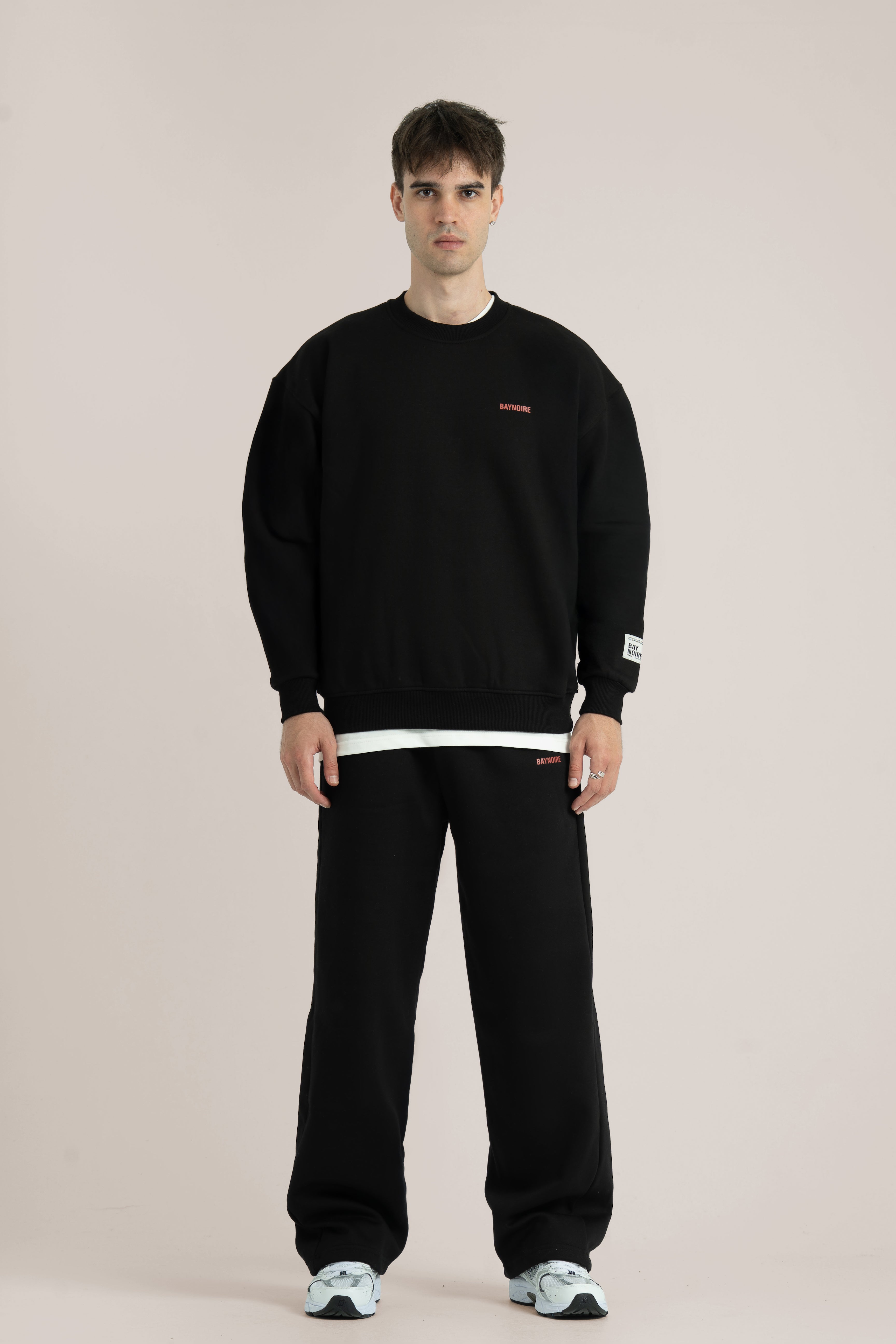 Black Logo II PL Oversized Sweatshirt