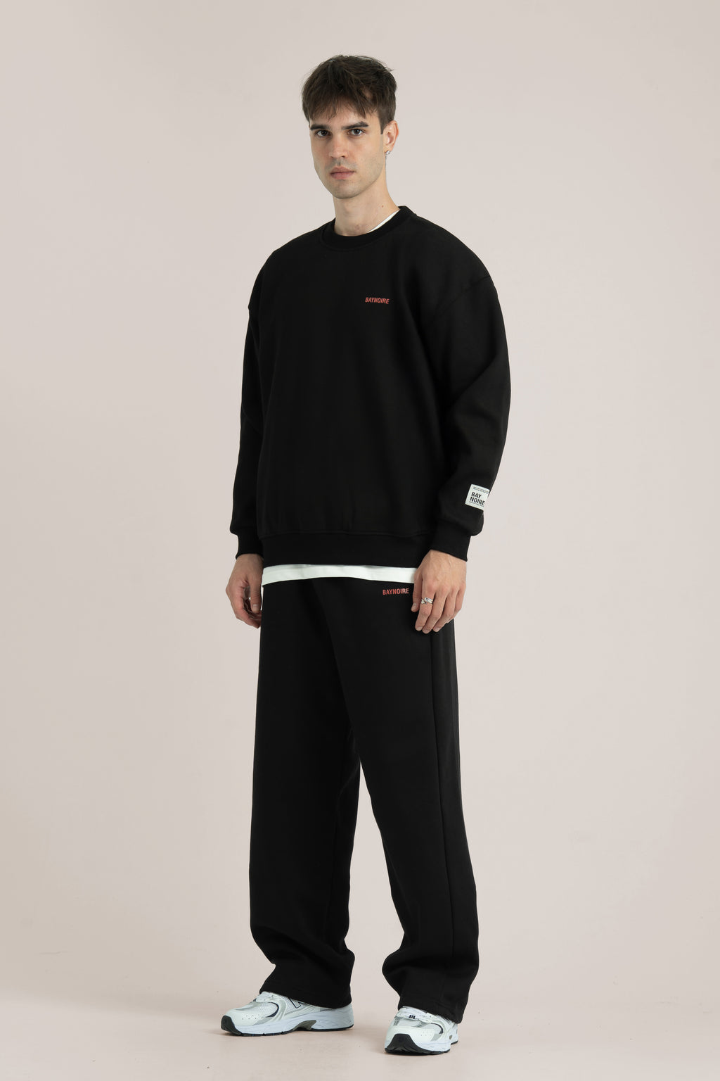 Black Logo II PL Oversized Sweatshirt
