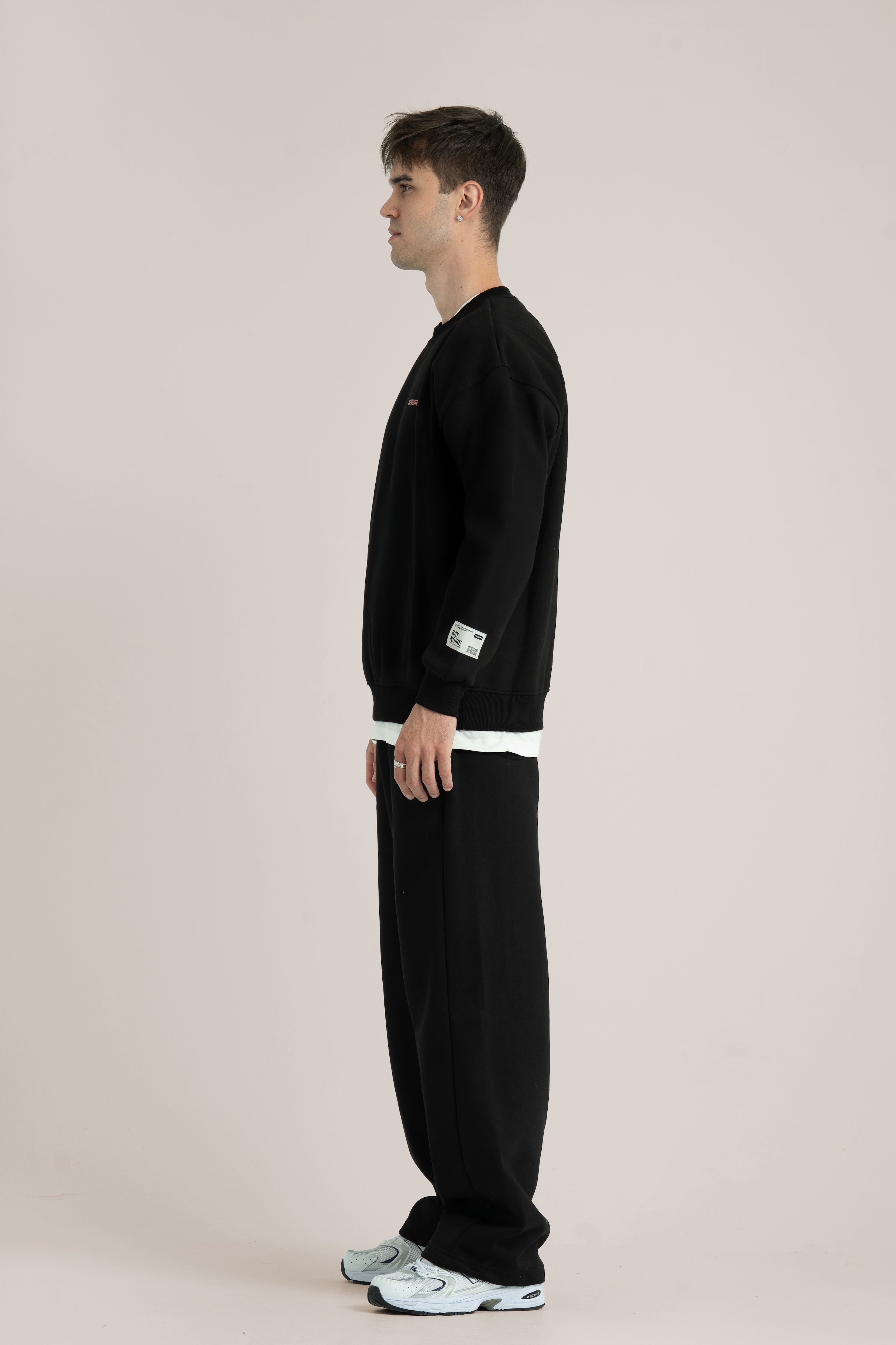 Black Logo II PL Oversized Sweatshirt