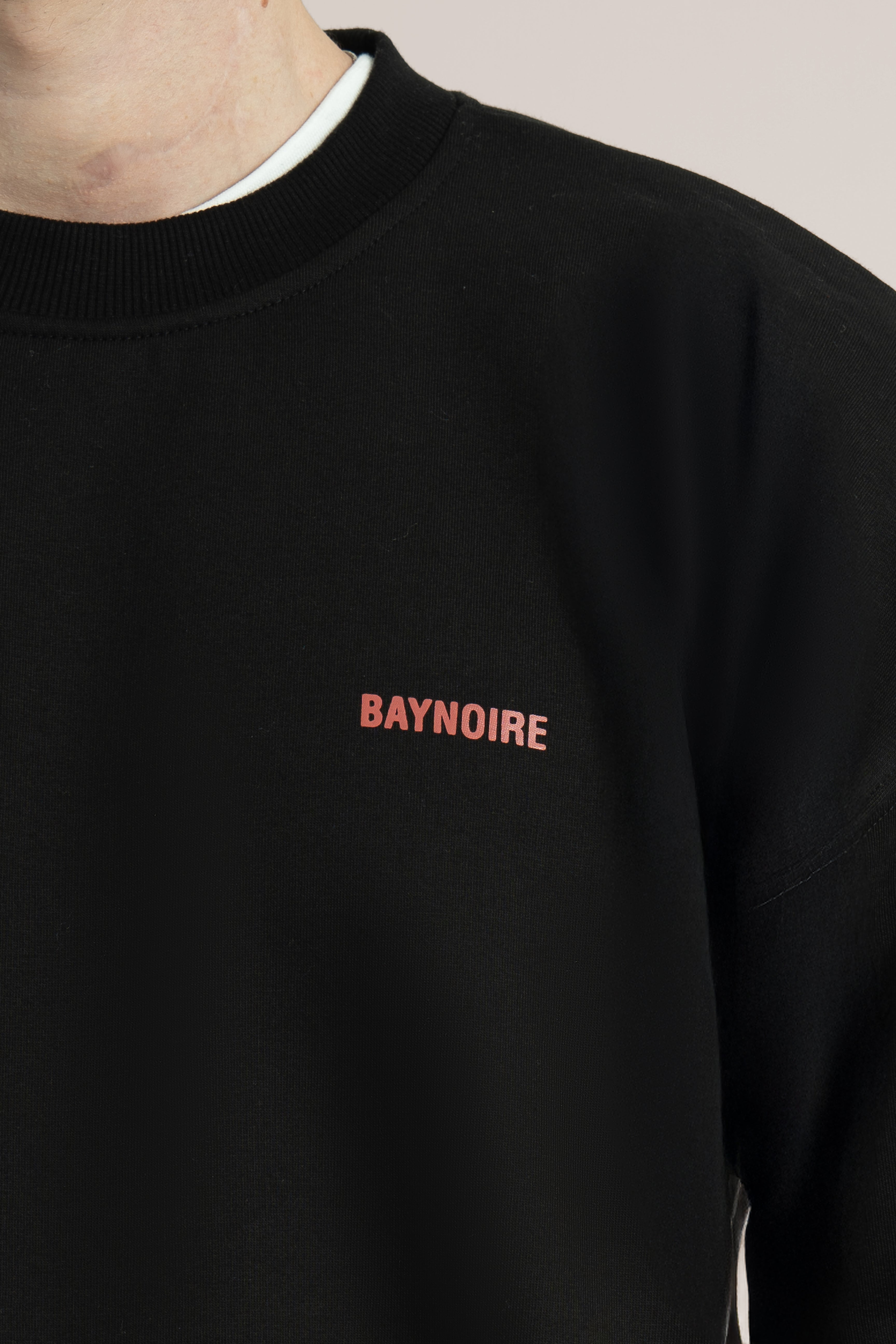 Black Logo II PL Oversized Sweatshirt