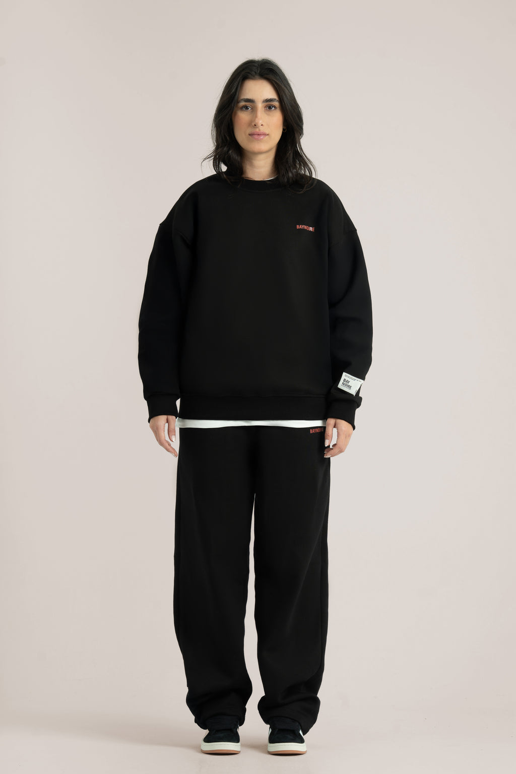 Black Logo II PL Oversized Sweatshirt