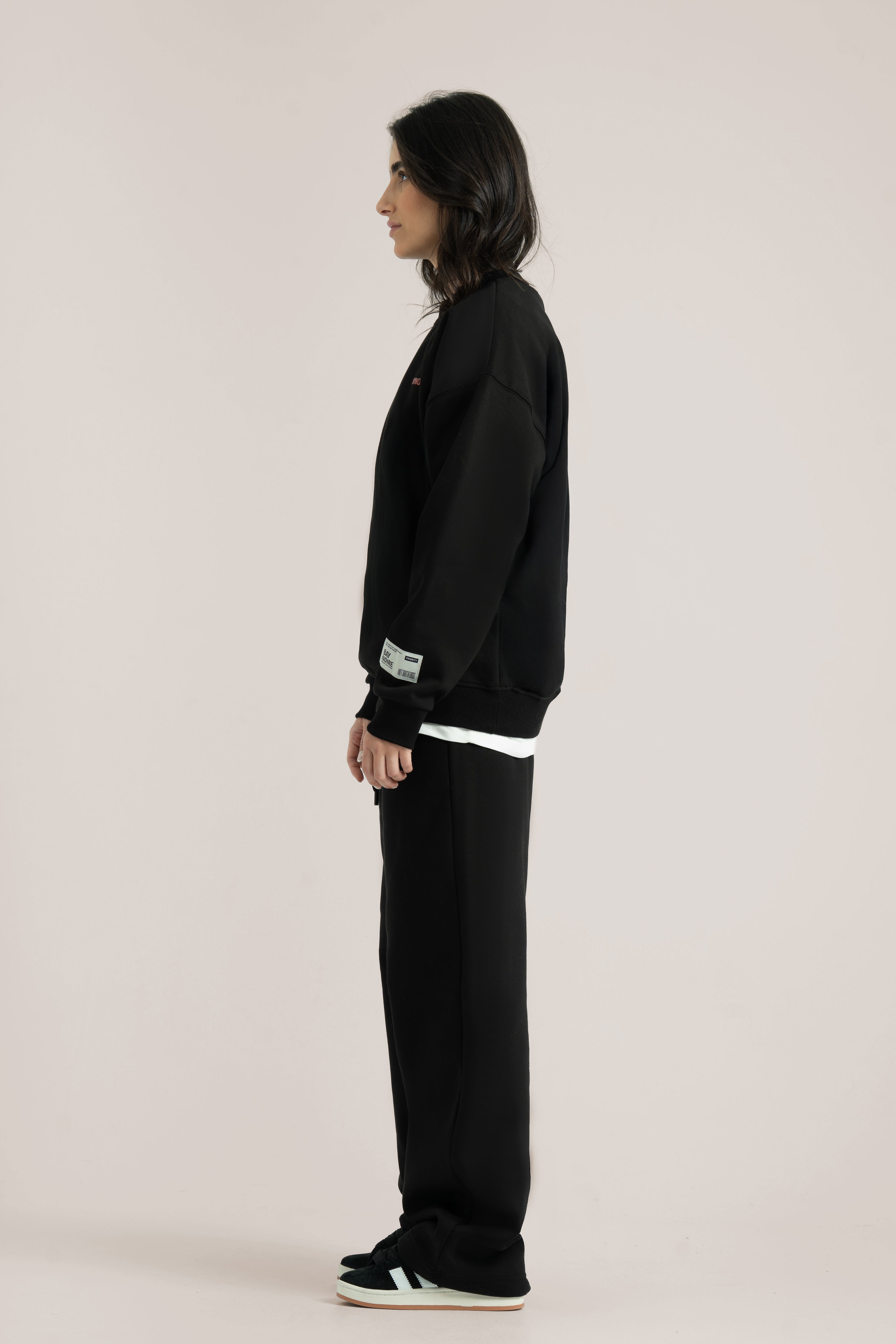 Black Logo II PL Oversized Sweatshirt