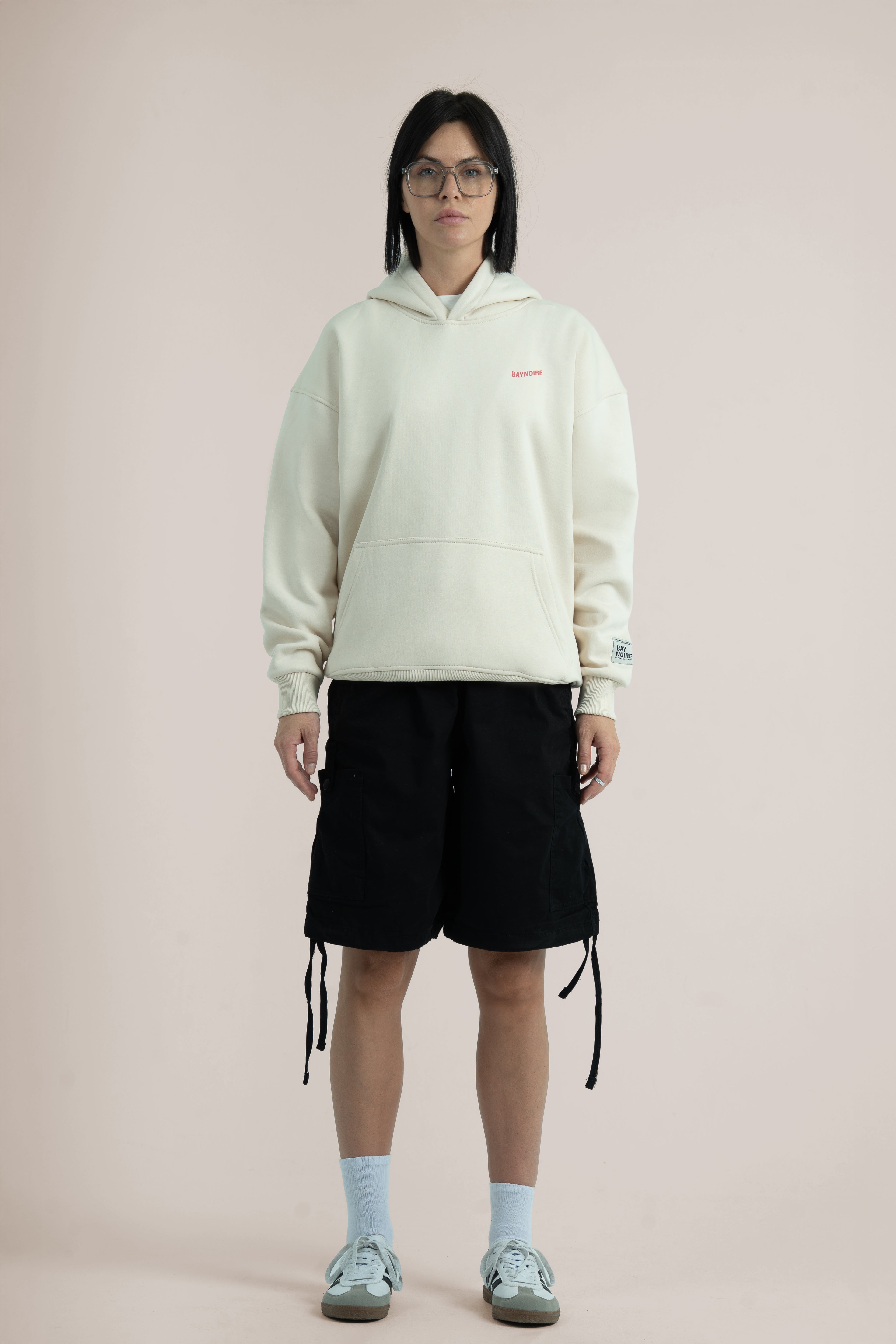 Cream Logo II PL Oversized Hoodie