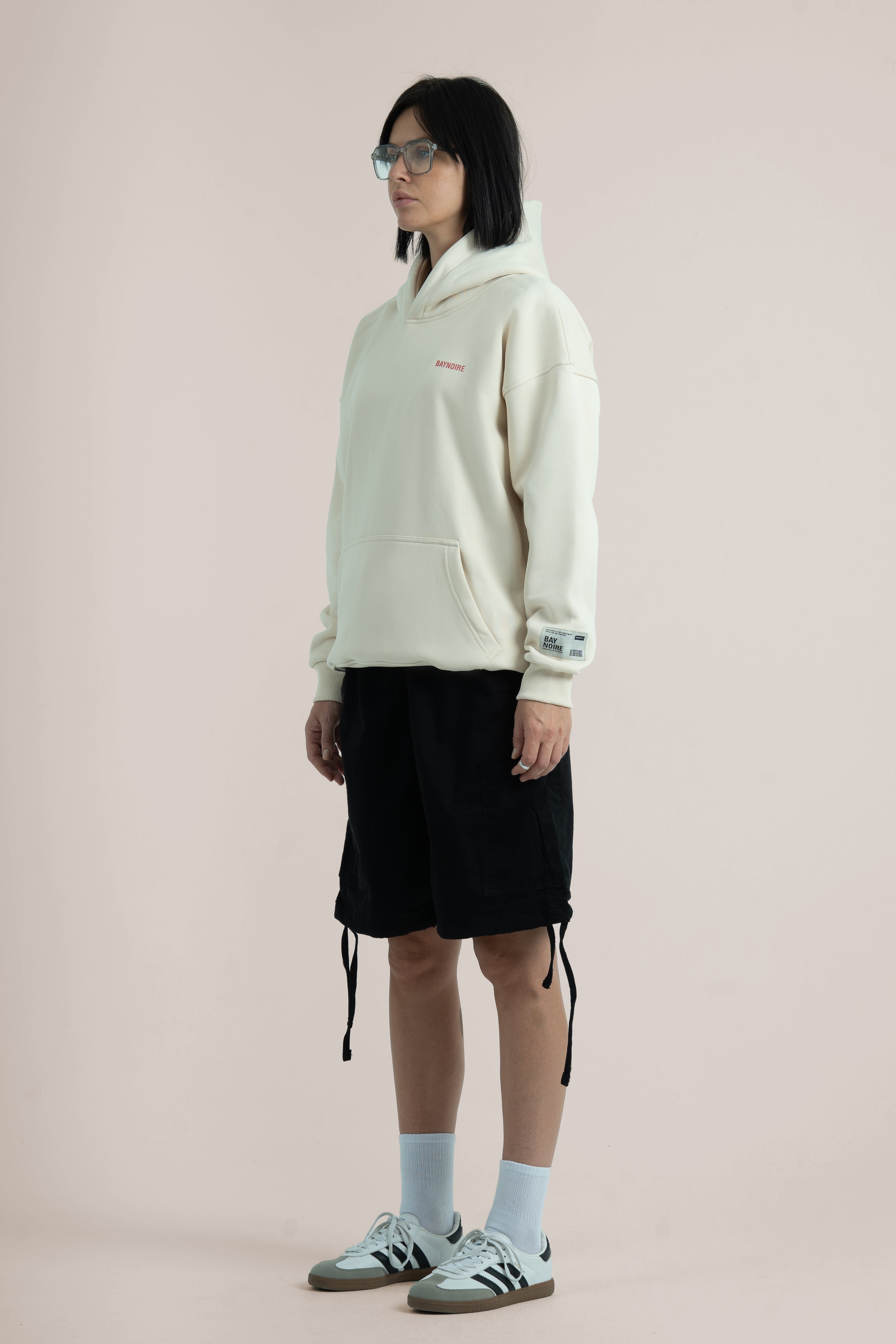 Cream Logo II PL Oversized Hoodie