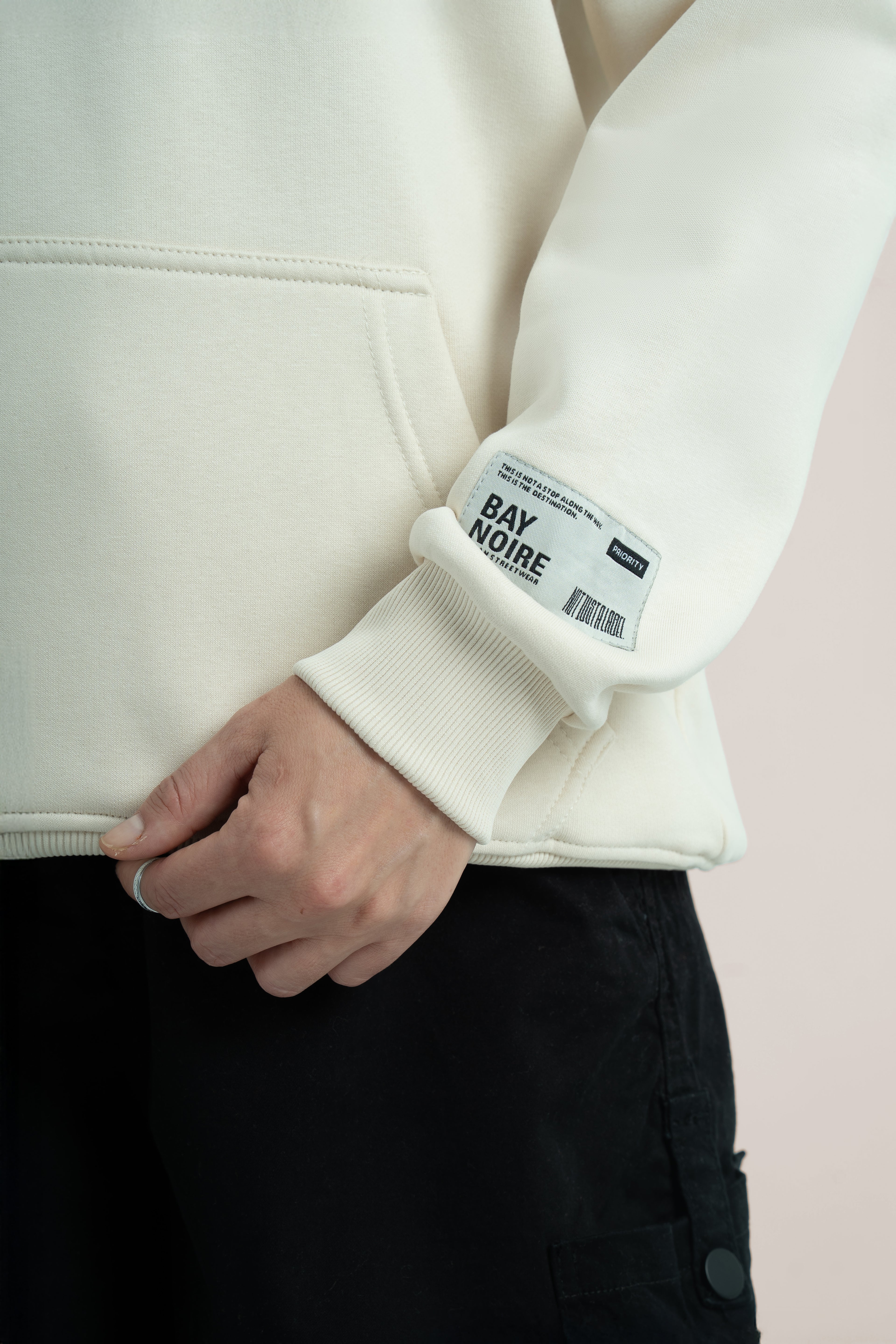 Cream Logo II PL Oversized Hoodie