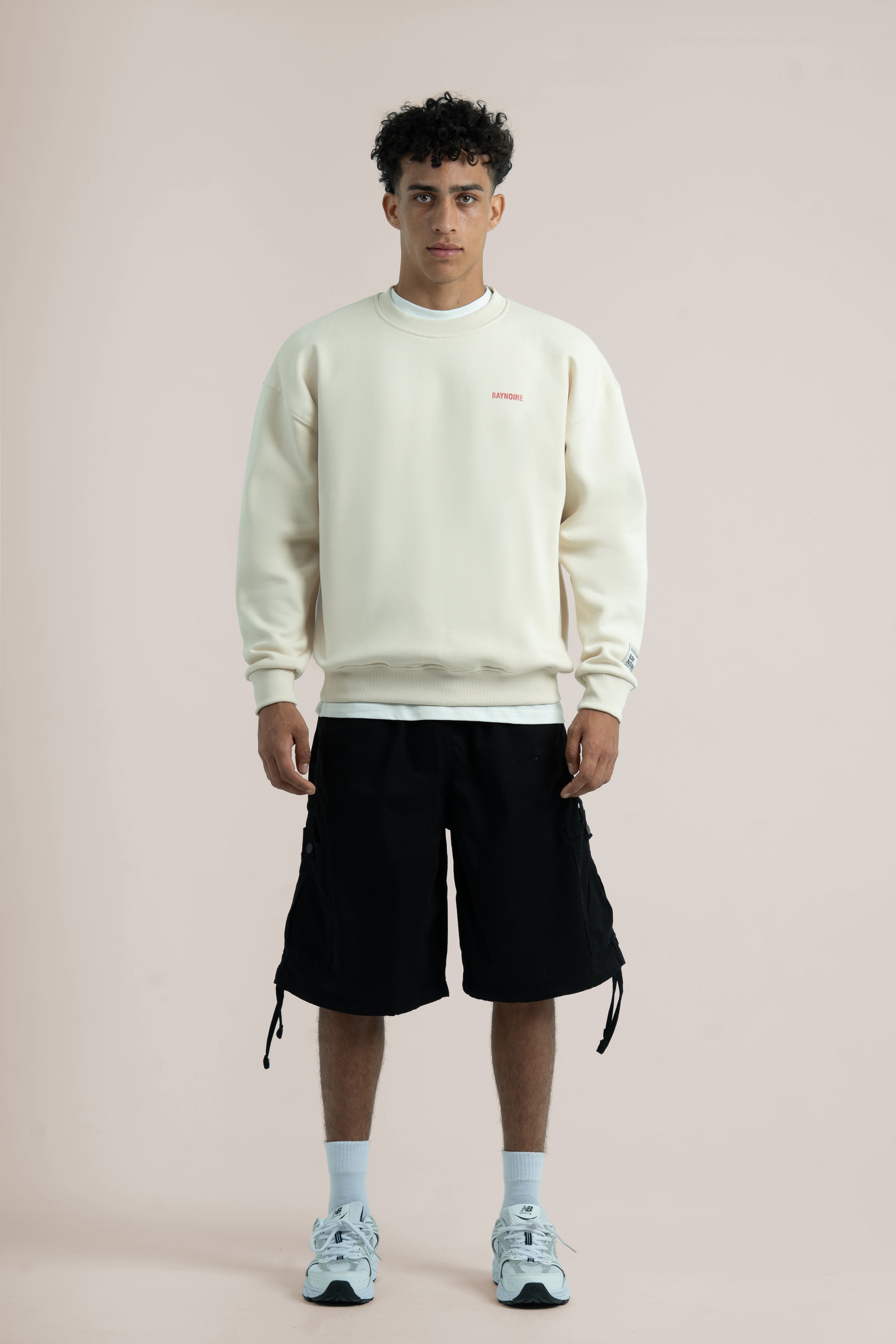 Cream Logo II PL Oversized Sweatshirt