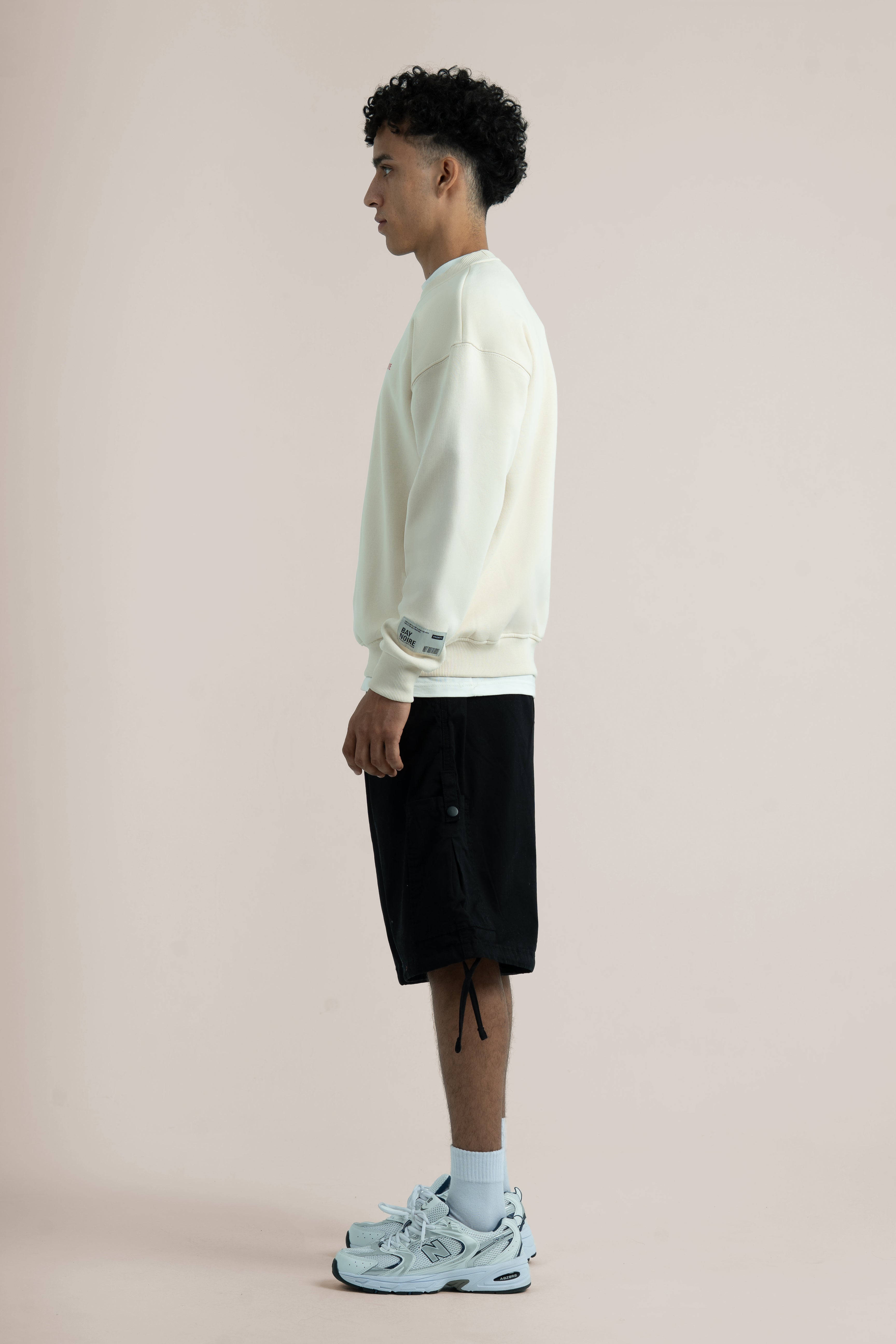 Cream Logo II PL Oversized Sweatshirt