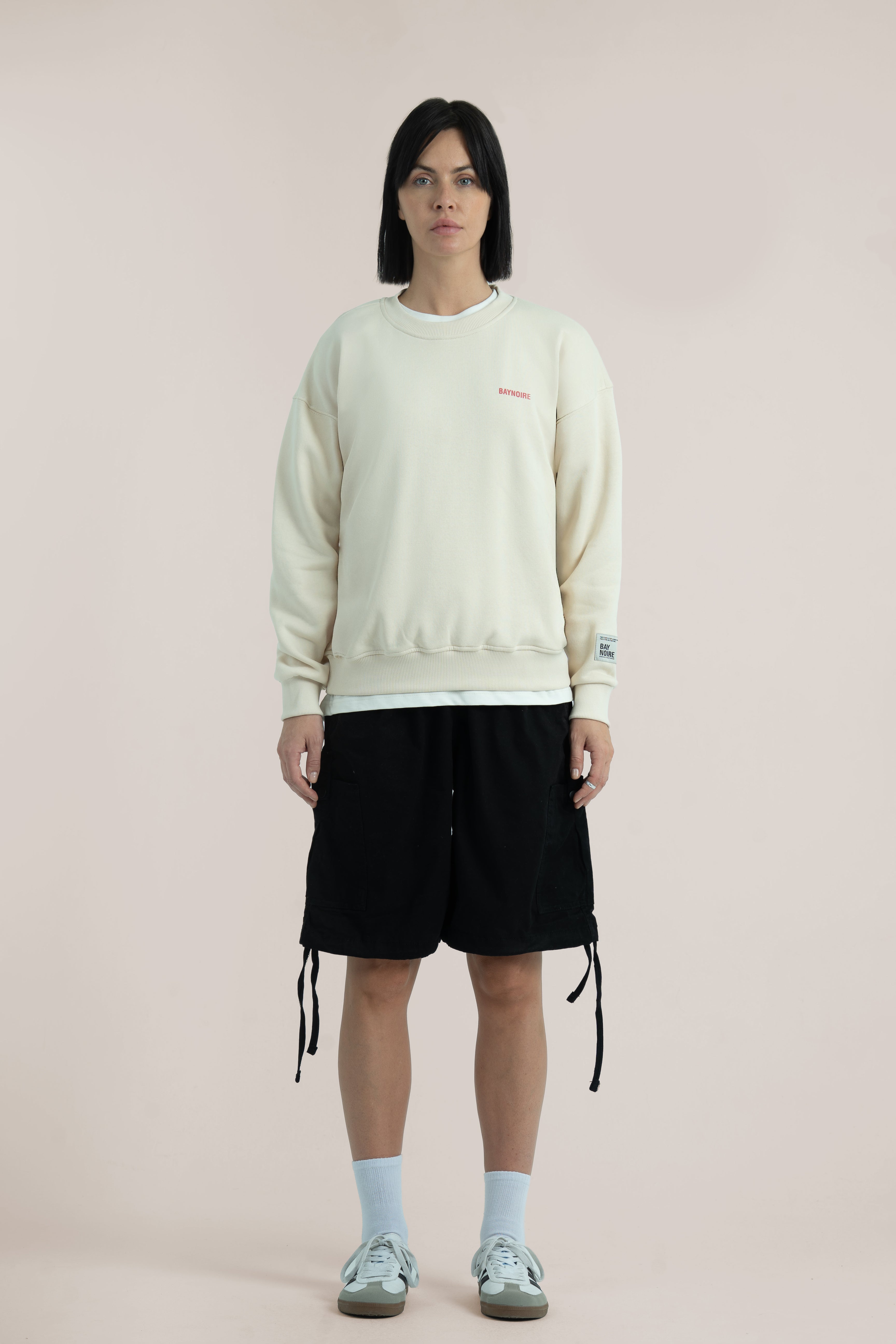 Cream Logo II PL Oversized Sweatshirt
