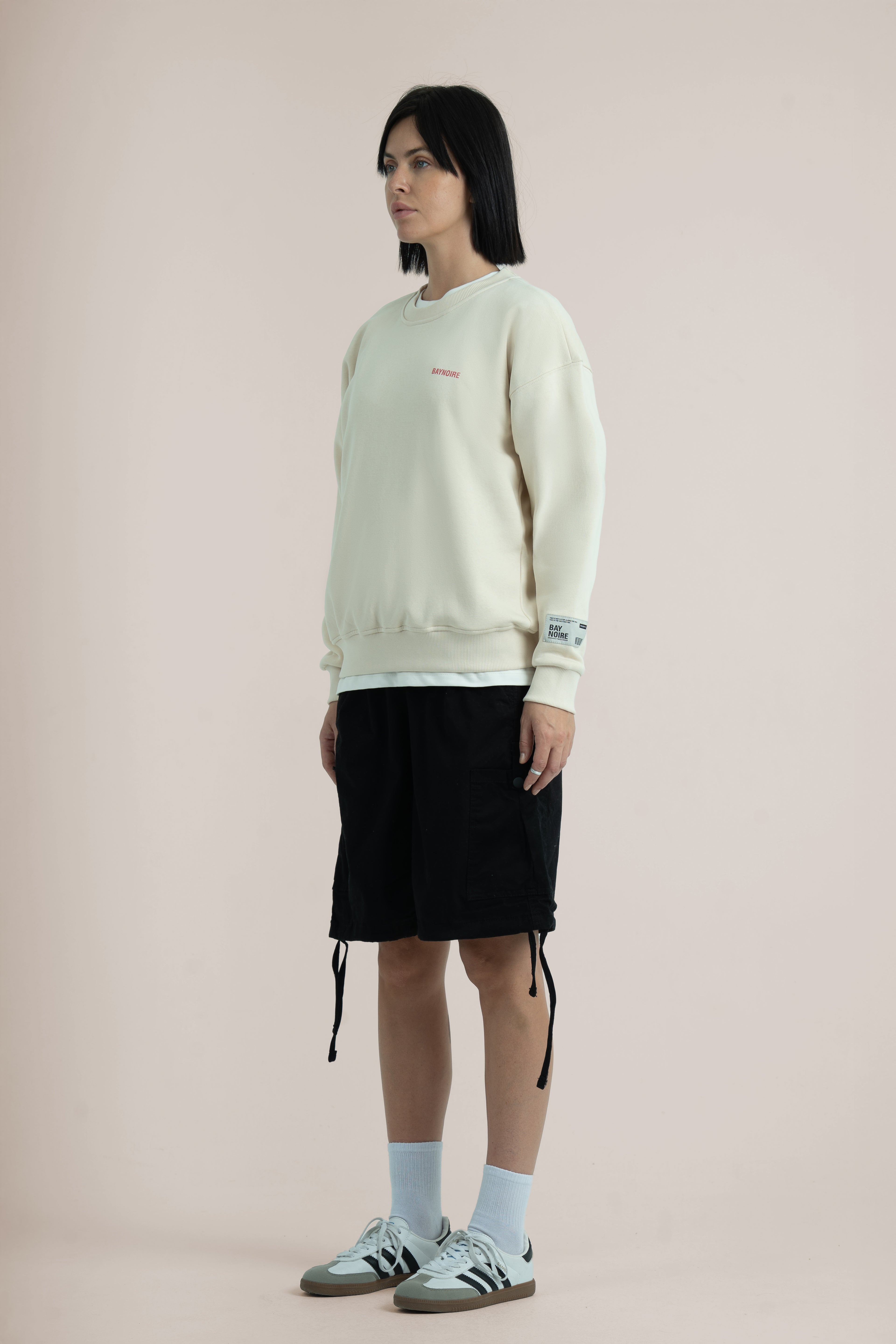 Cream Logo II PL Oversized Sweatshirt