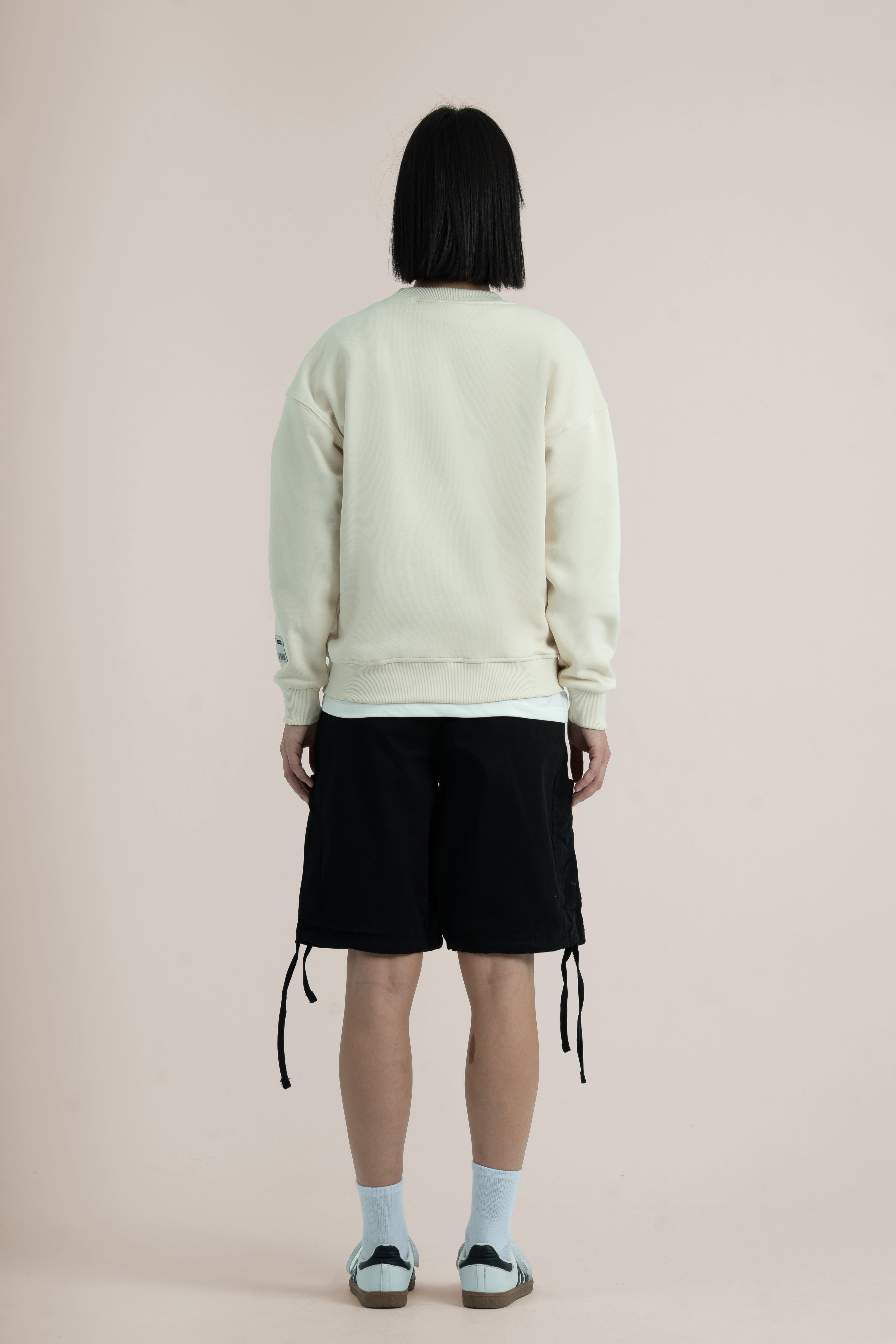 Cream Logo II PL Oversized Sweatshirt