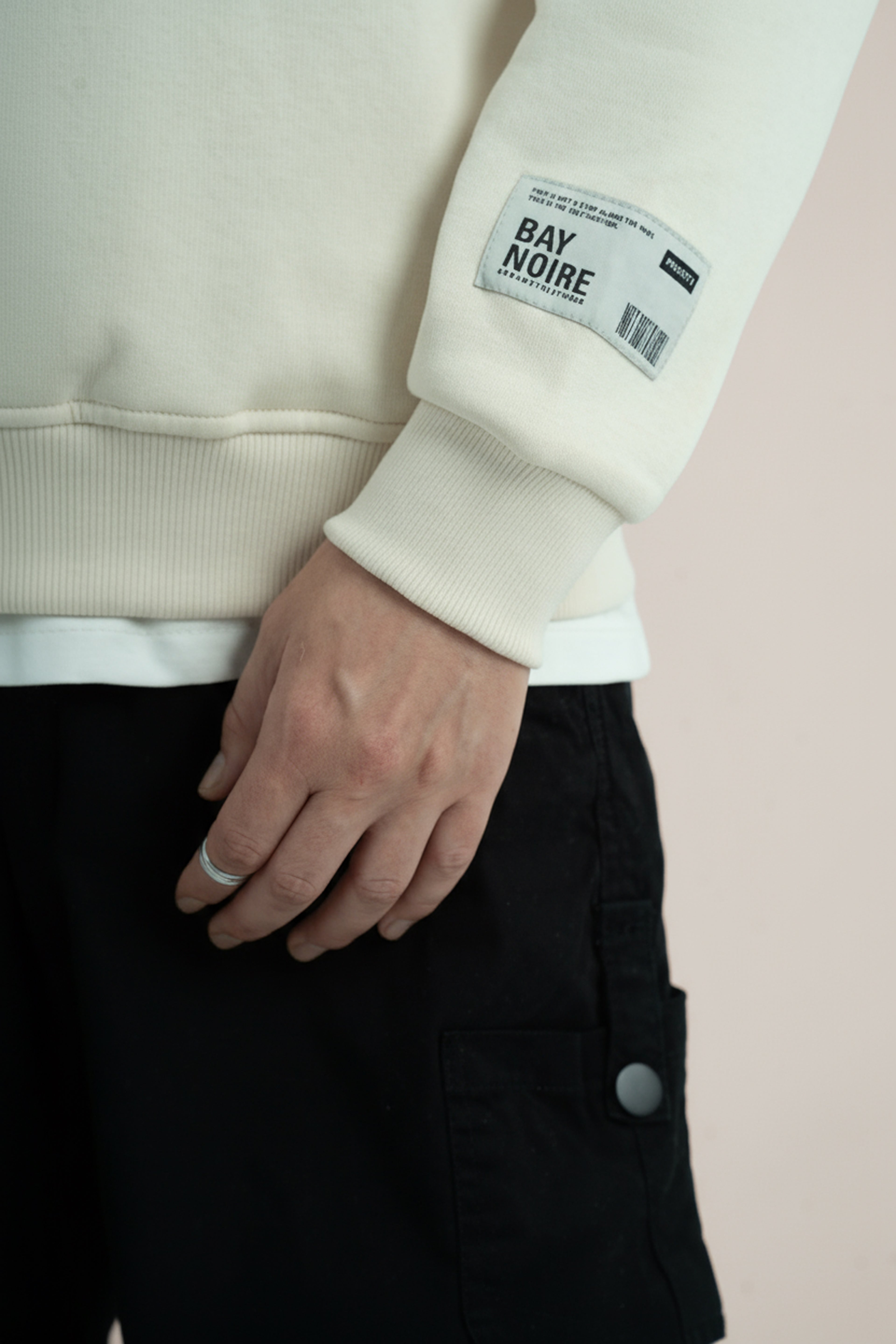 Cream Logo II PL Oversized Sweatshirt