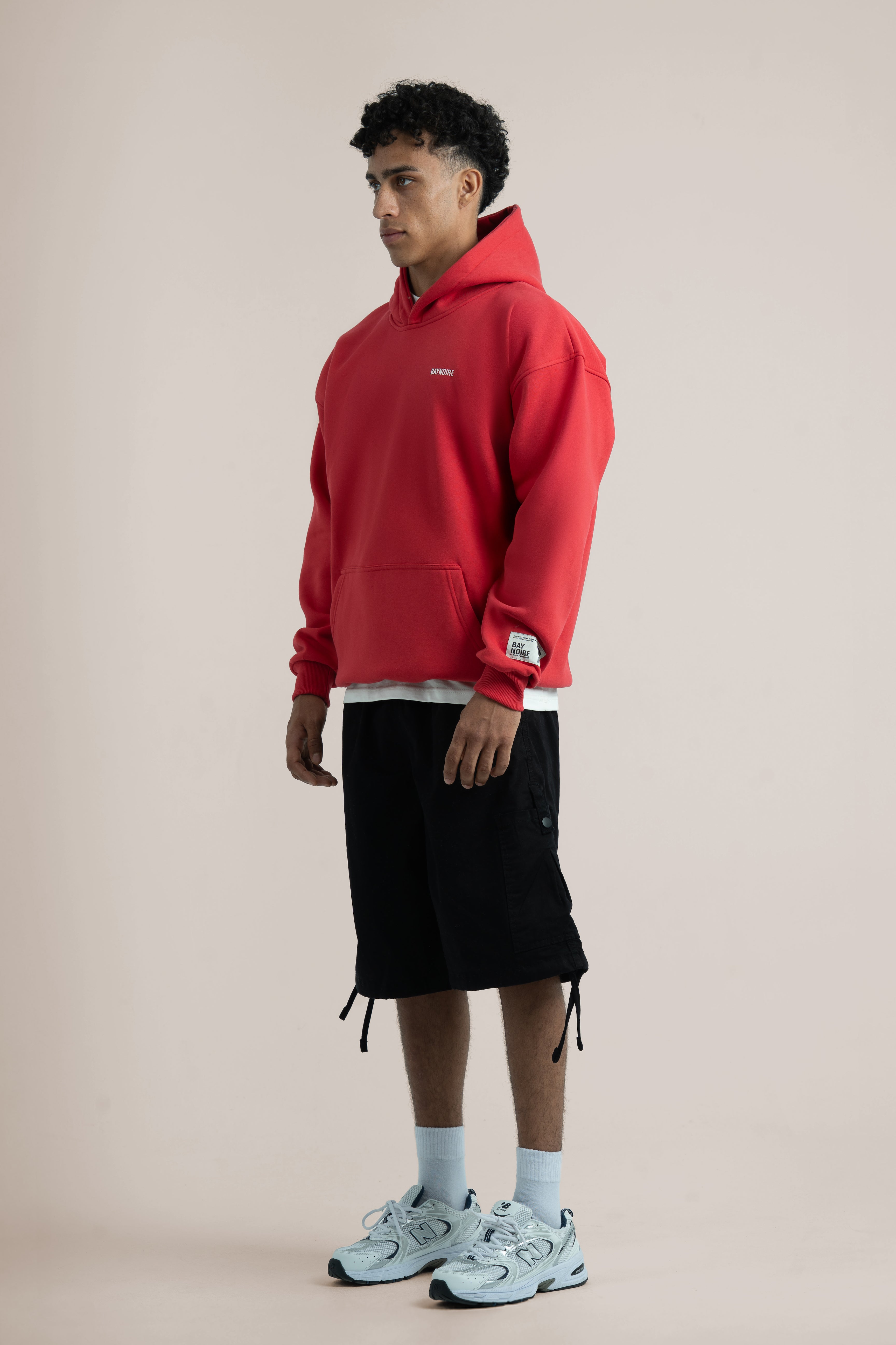 Red Logo II PL Oversized Hoodie