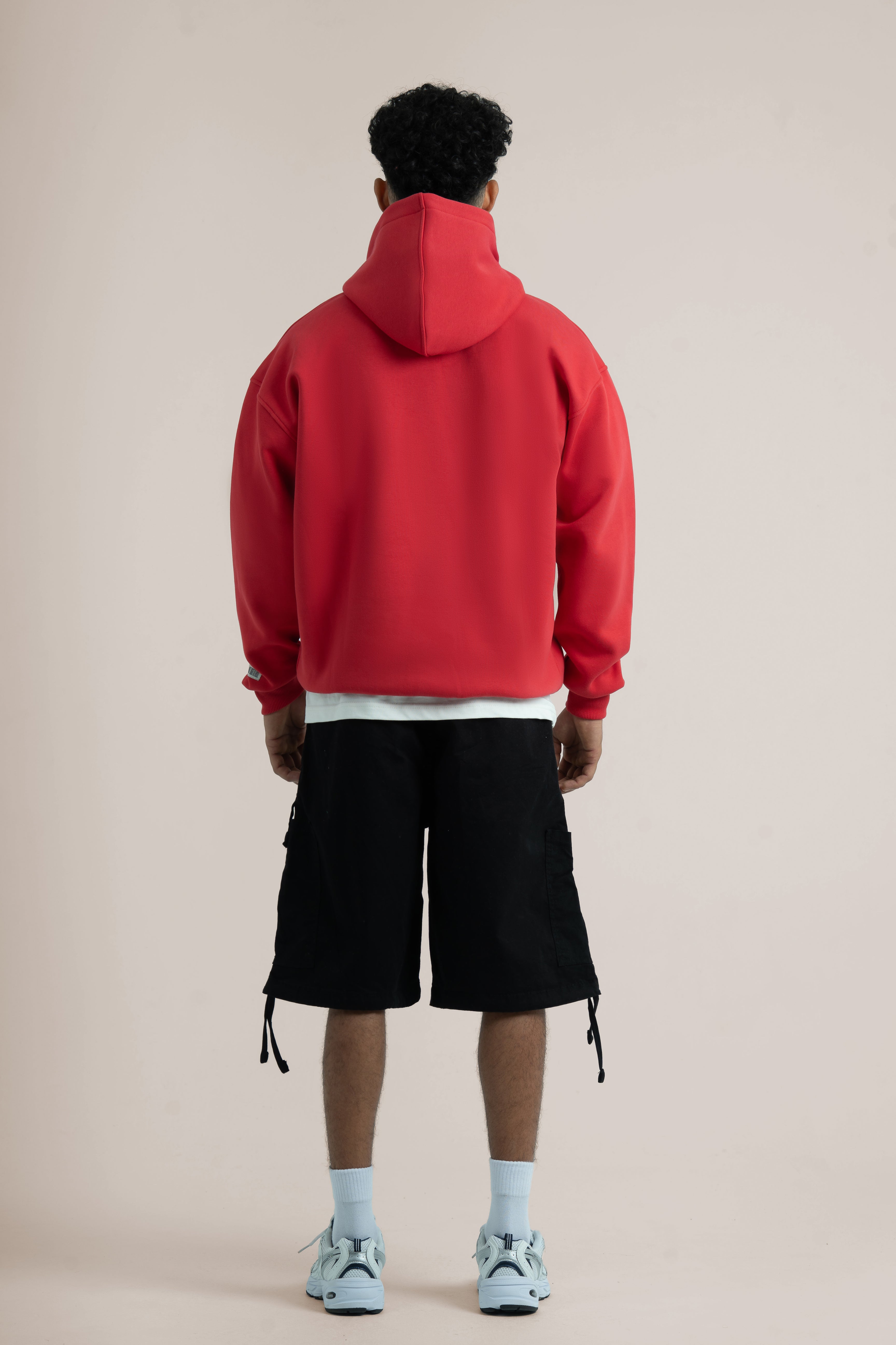 Red Logo II PL Oversized Hoodie
