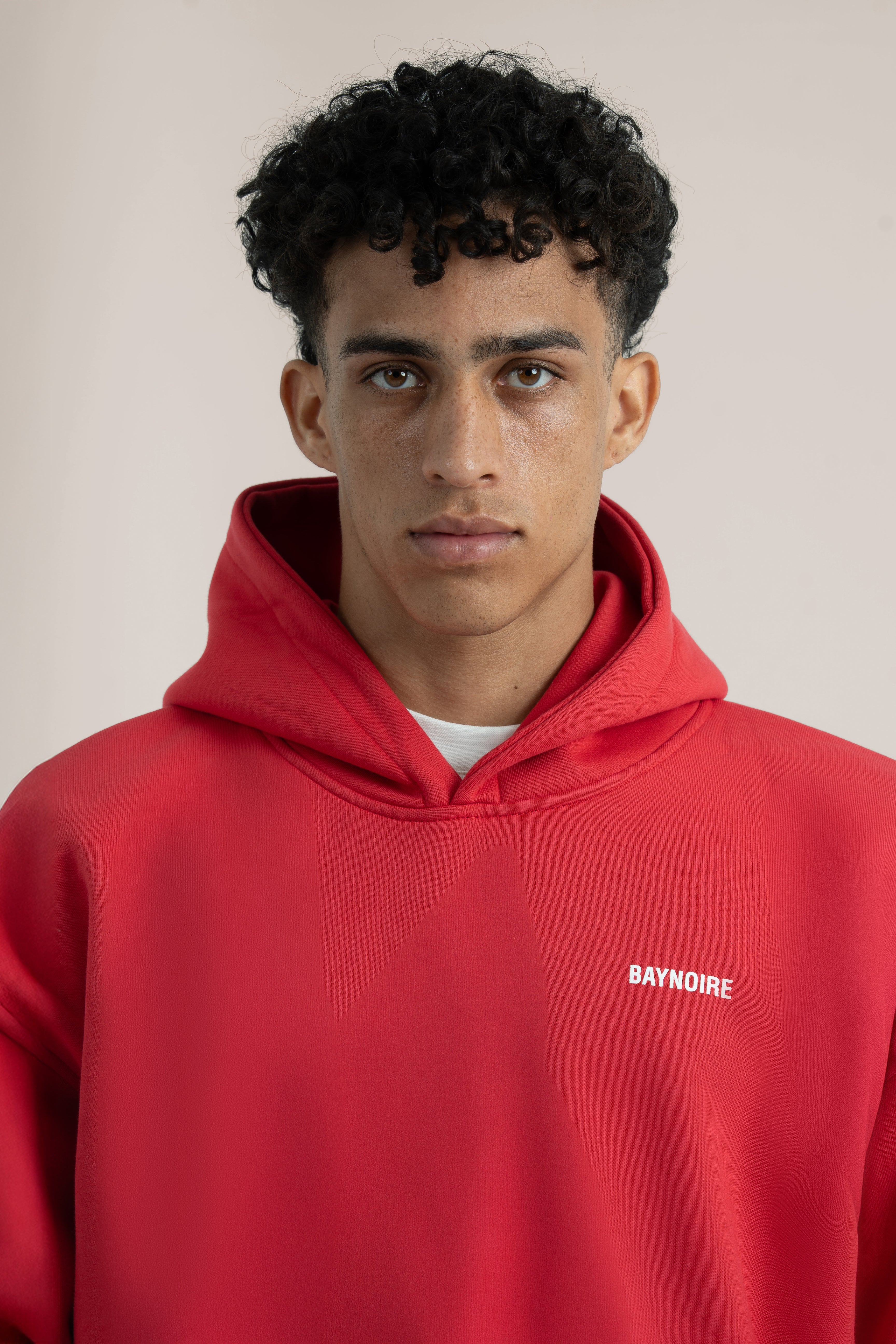 Red Logo II PL Oversized Hoodie
