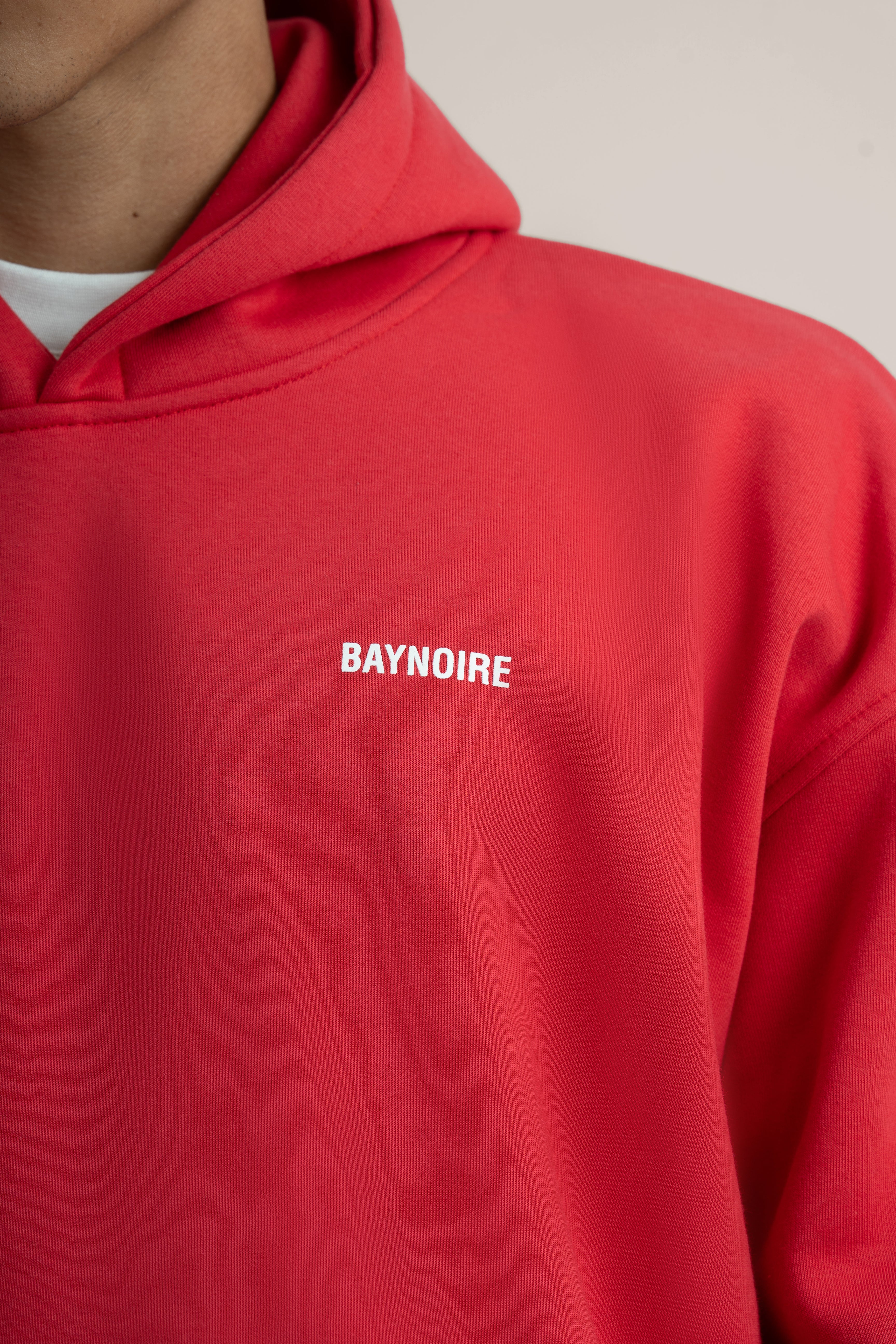 Red Logo II PL Oversized Hoodie